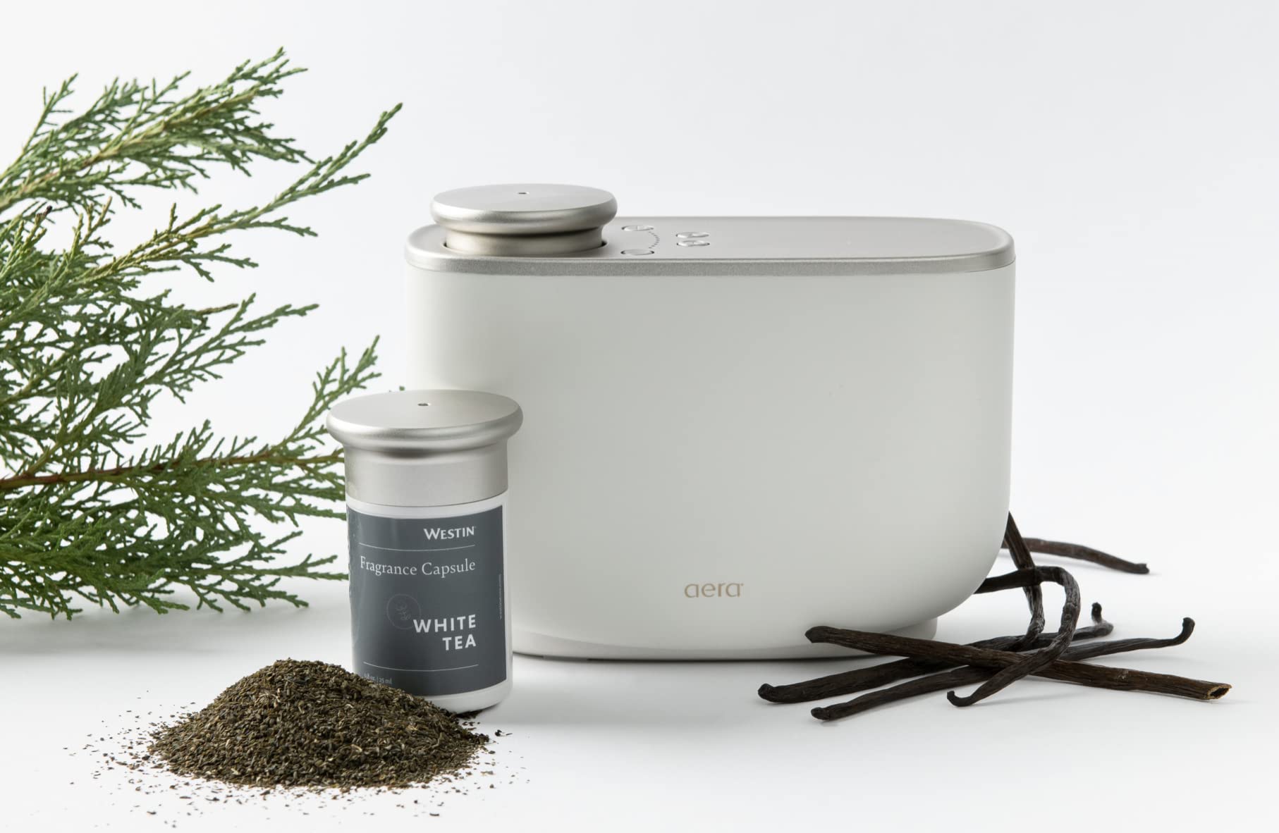 Westin White Tea Room Diffuser & Scent Capsule - Luxury Hotel Fragrance Oil Diffuser with Signature White Tea Aroma - Perfect for Home, Spa, Office & Relaxation Spaces