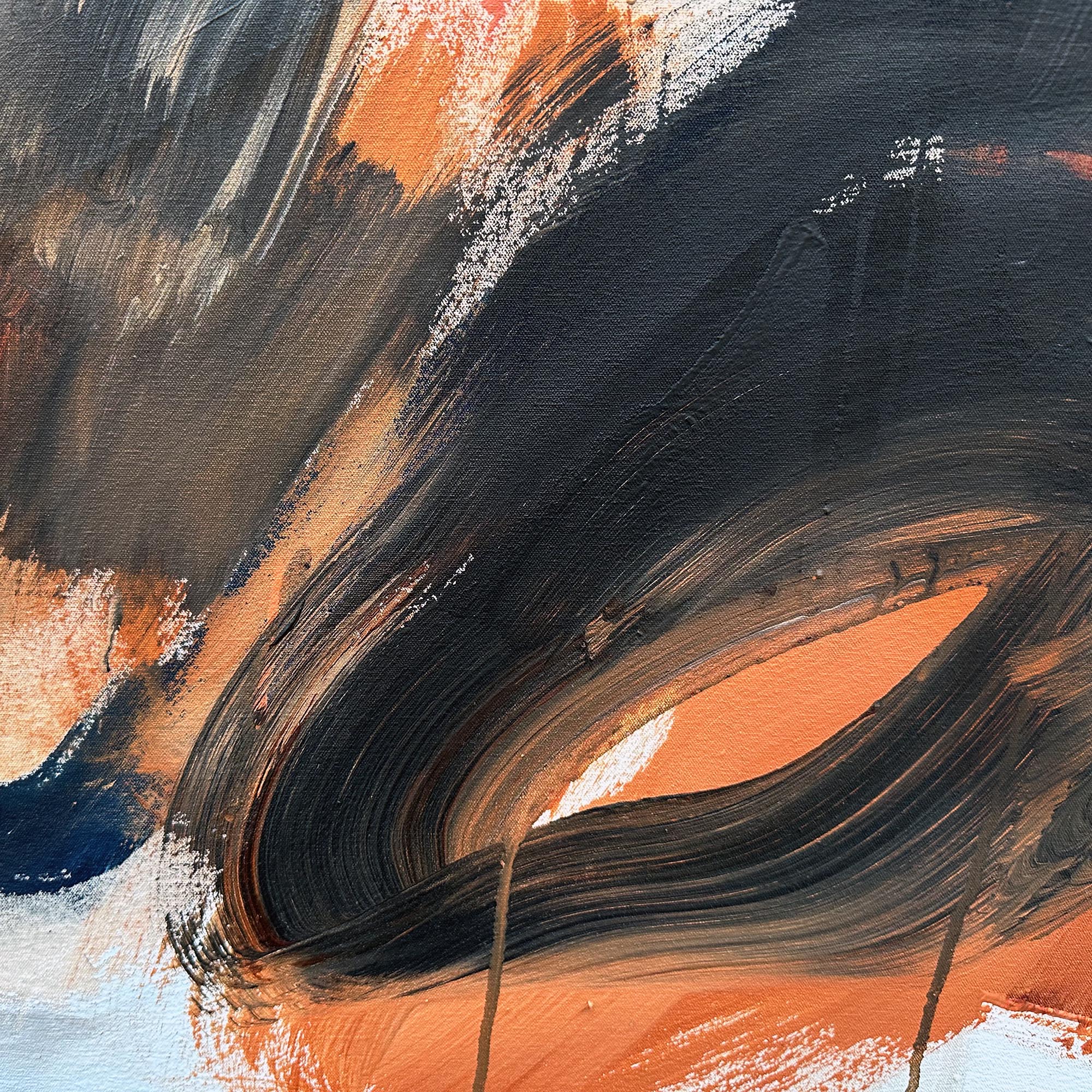 Original 'The Persistence of Memory' Painting 150x100cm - Surreal Wall Art for Living Room, Office & Gallery Decor