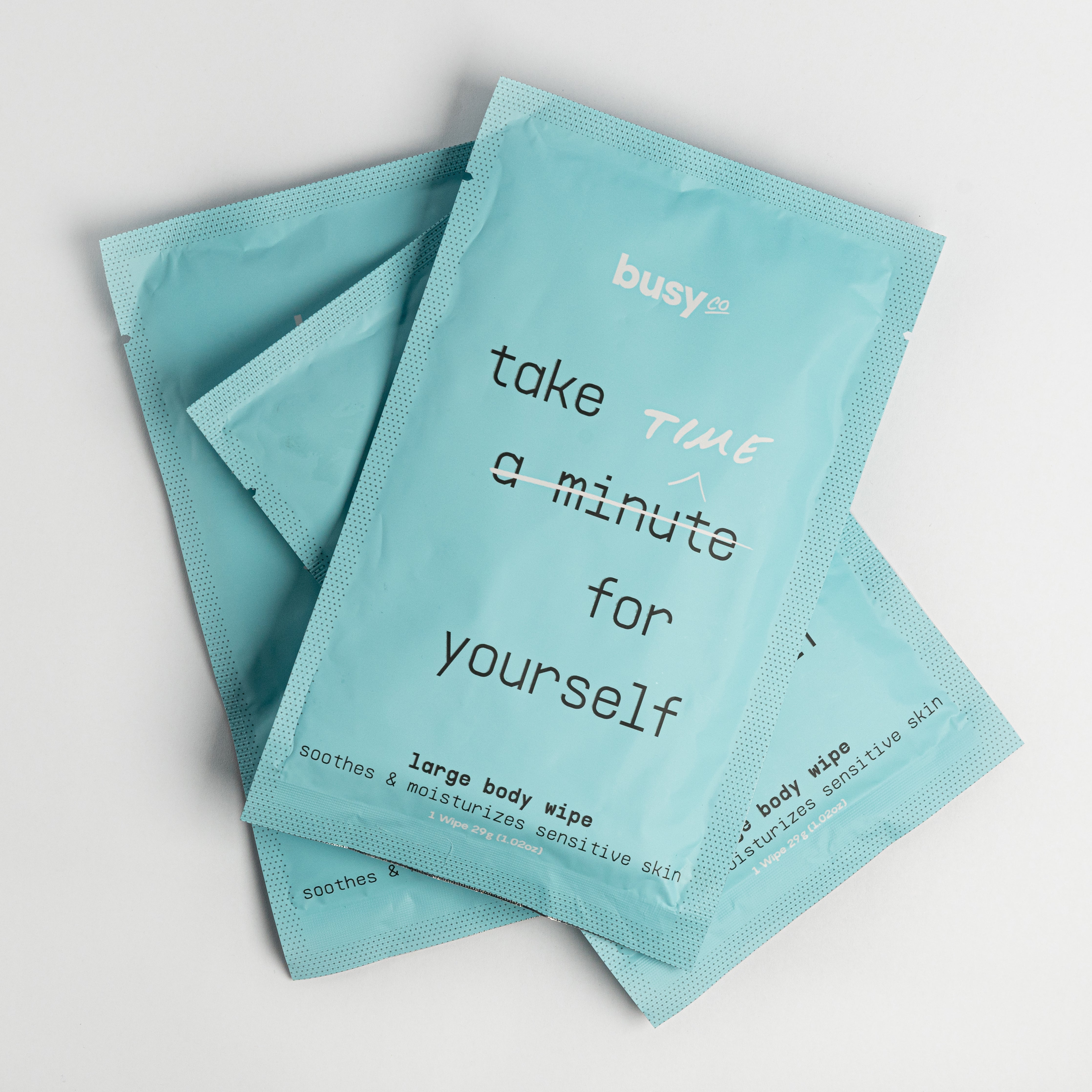 Busy Co. Extra Large Body Wipes - 10 Count Pack | Gentle Cleansing for Adults & Kids | Perfect for Travel, Gym, Camping & Post-Workout Refreshment