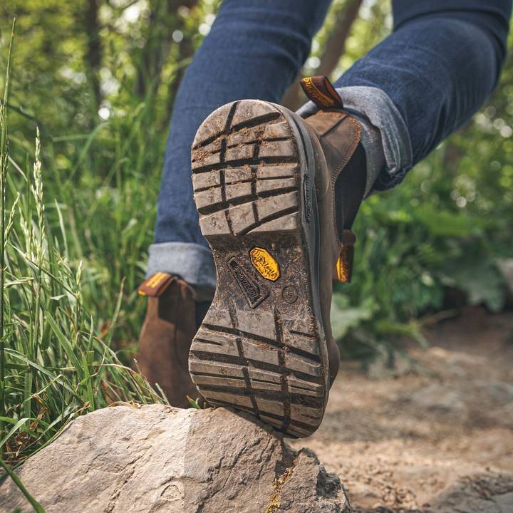 2056 All Terrain Rustic Brown Boots - Waterproof Hiking Shoes for Men & Women - Perfect for Outdoor Adventures, Camping and Mountain Climbing