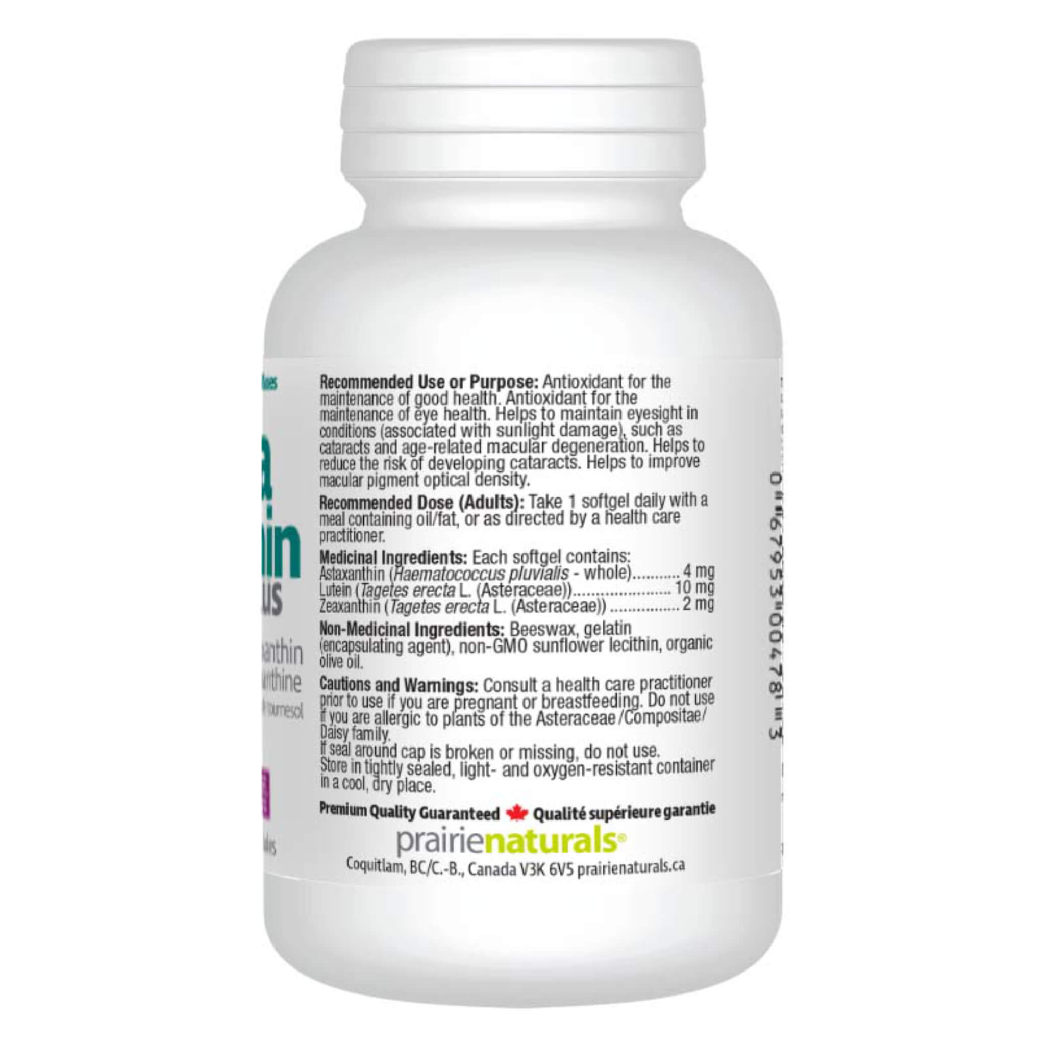Astaxanthin Plus 4mg Supplement - Natural Antioxidant Support for Skin, Eye & Joint Health - Perfect for Daily Wellness & Anti-Aging Routine