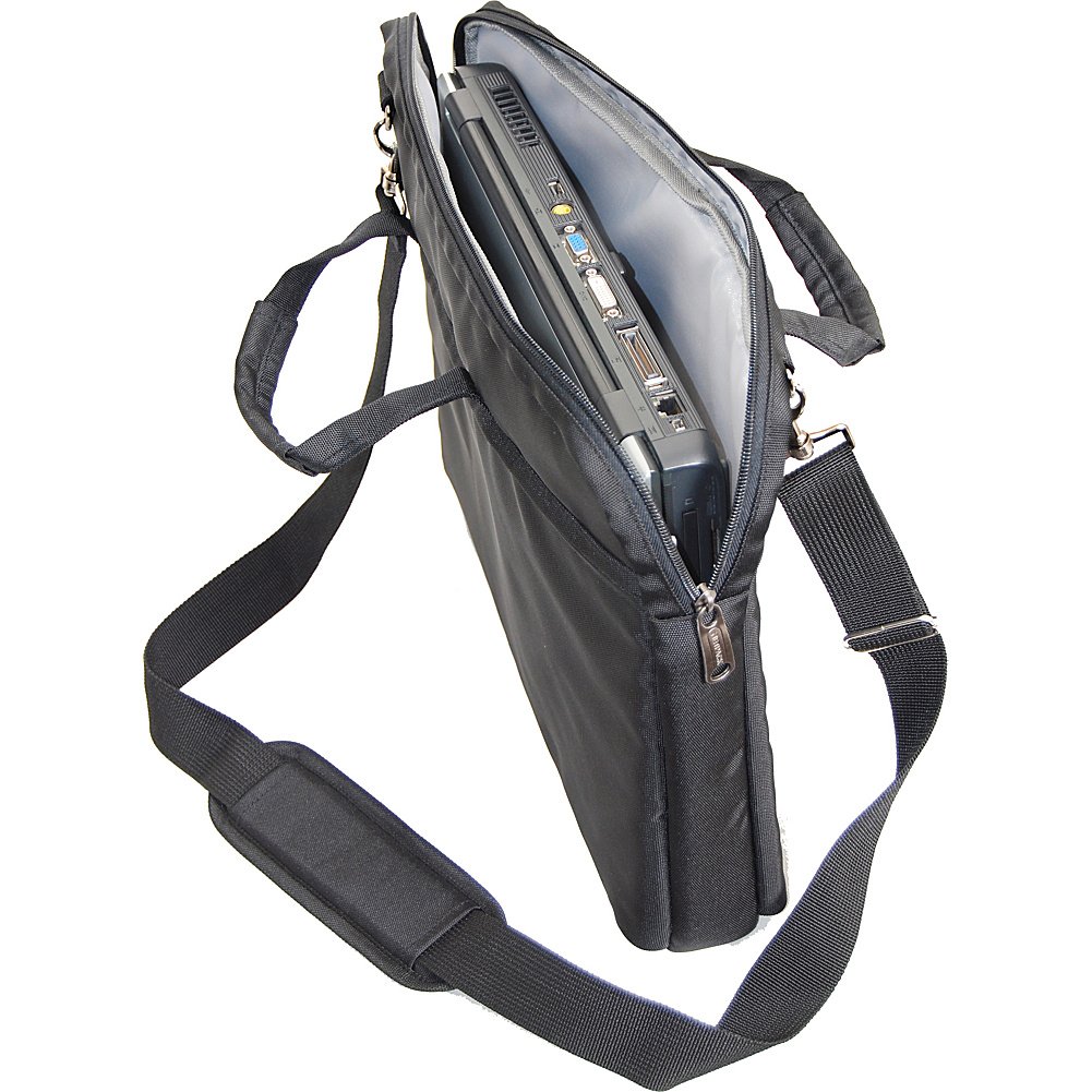 17 Inch Black Laptop Backpack for Men & Women - Durable Computer Bag for Work, School, Travel & Business Commute