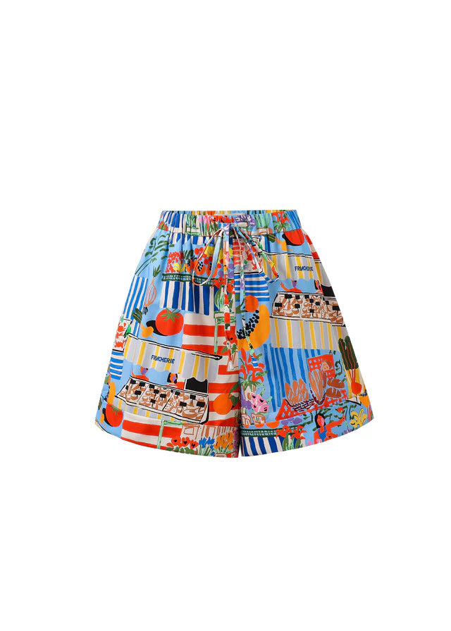 Annea Women's Casual Shorts - Comfortable Blue Denim Shorts for Summer, Beach, and Outdoor Activities