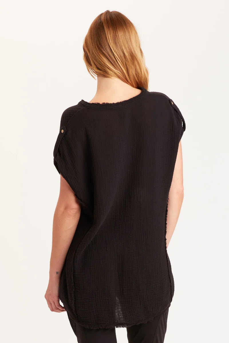 Favreau Top Black - Stylish Women's Fashion Blouse for Casual Wear, Office & Evening Outfits