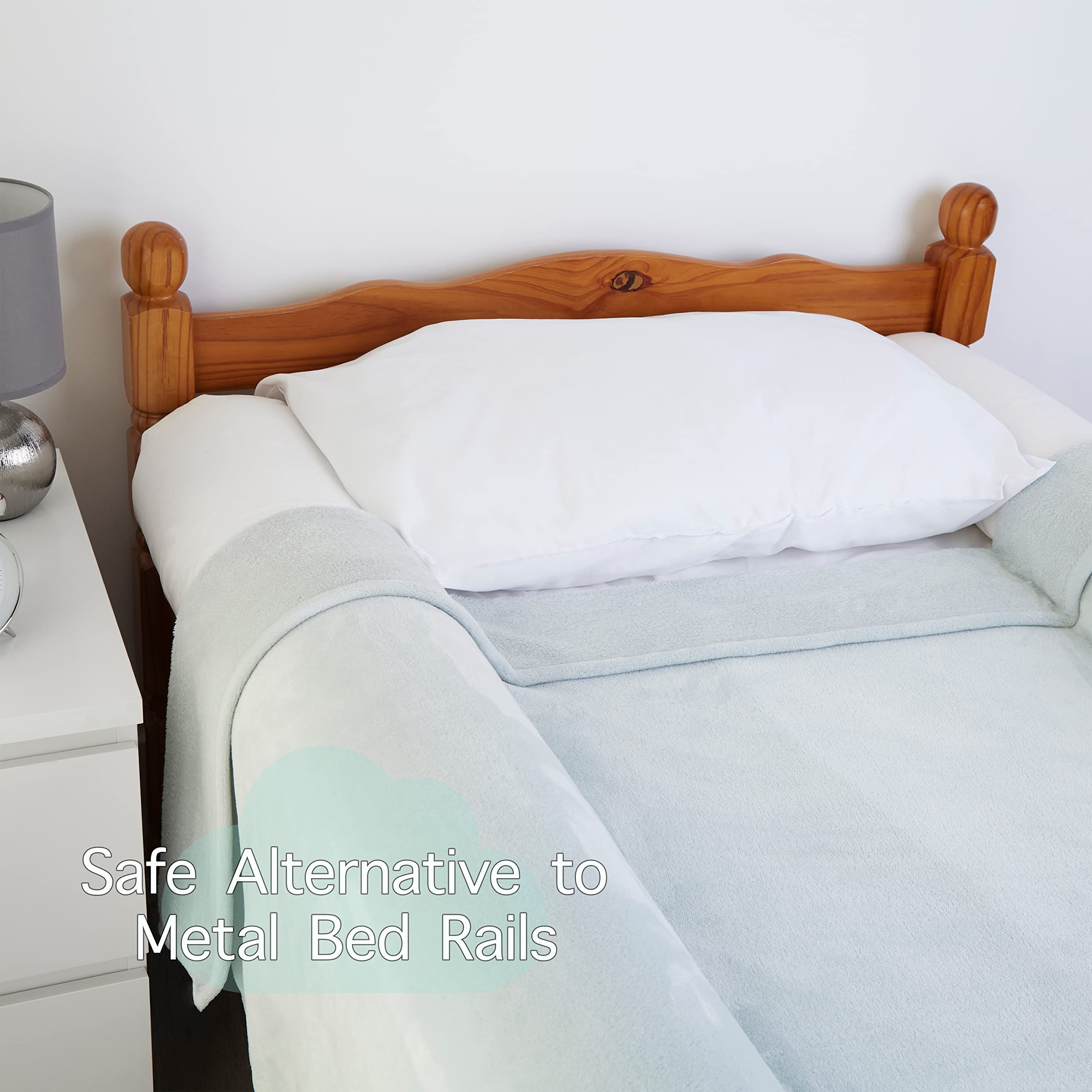GoBobos Bed Rail for Elderly - Adjustable Safety Bed Rail for Seniors & Adults | Sturdy Bed Guard for Double Beds | UK Brand | Fall Prevention & Home Care Aid for Elderly Safety