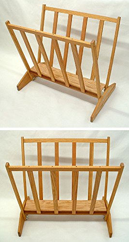Jack Richeson 37x32 Inch Ambrosia Wood Print Rack - Heavy Duty Artwork Display Stand for Studios, Galleries & Classrooms - Perfect for Drying & Organizing Paintings, Drawings & Canvases