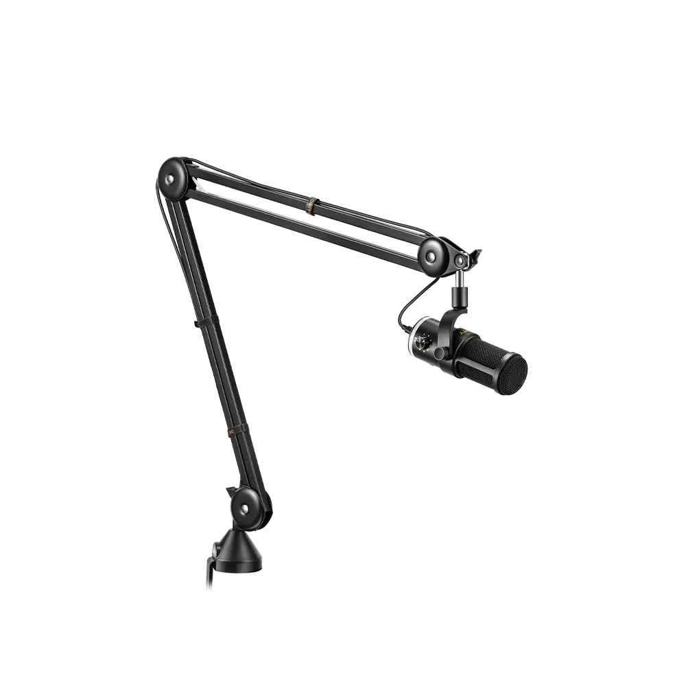 VO 7U Professional Podcast Kit Black Edition - USB Condenser Microphone with Stand & Pop Filter for Streaming, Recording, YouTube & Voice Overs