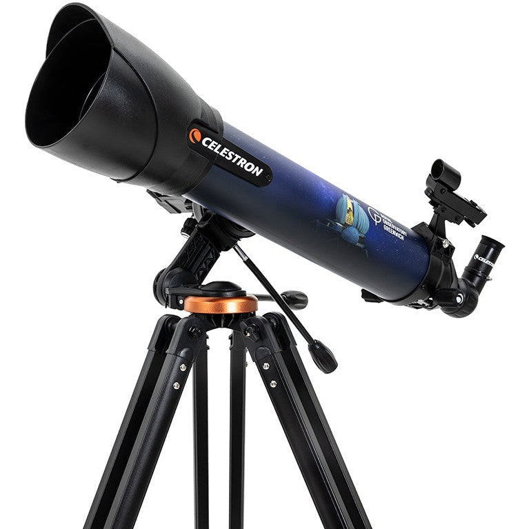 Celestron StarSense Explorer DX 100AZ Smartphone-Enabled Refractor Telescope with Royal Observatory Greenwich Edition - Perfect for Stargazing, Astronomy Beginners & Night Sky Exploration
