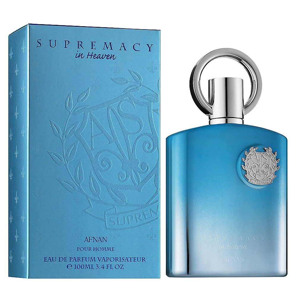 Afnan Supremacy In Heaven 100ML EDP Spray for Men - Long Lasting Luxury Fragrance for Date Night & Special Occasions