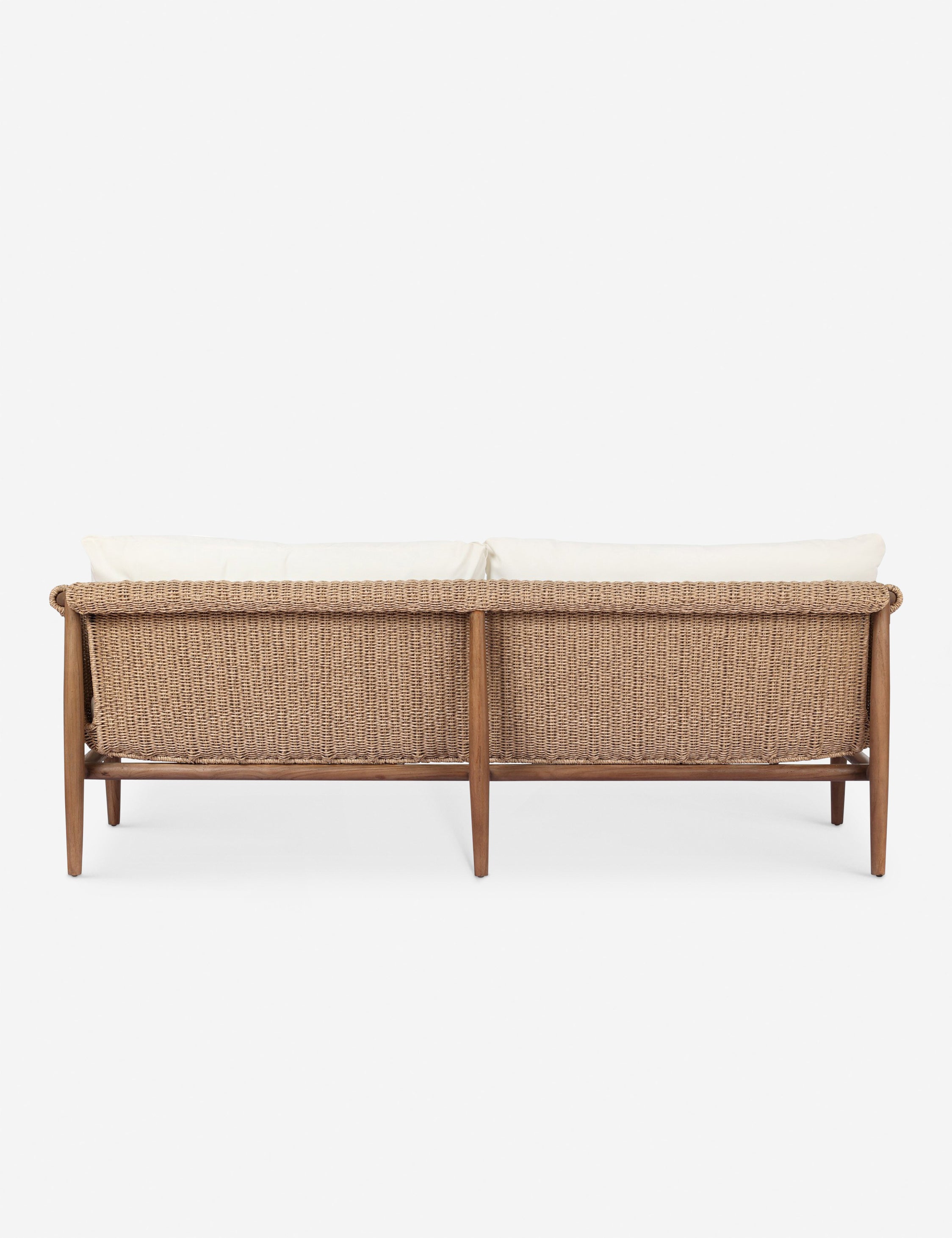 Cantrelle Outdoor Sofa Set - Waterproof Patio Furniture for Garden, Backyard, Poolside - Comfortable All-Weather Wicker Sectional Couch with Pillows - Perfect for Relaxing, Entertaining, and Lounging Outdoors