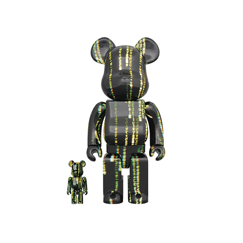 Be@rbrick The Matrix: Resurrections 100% & 400% Collectible Figure Set - Perfect for Movie Fans, Home Decor, and Gift Giving