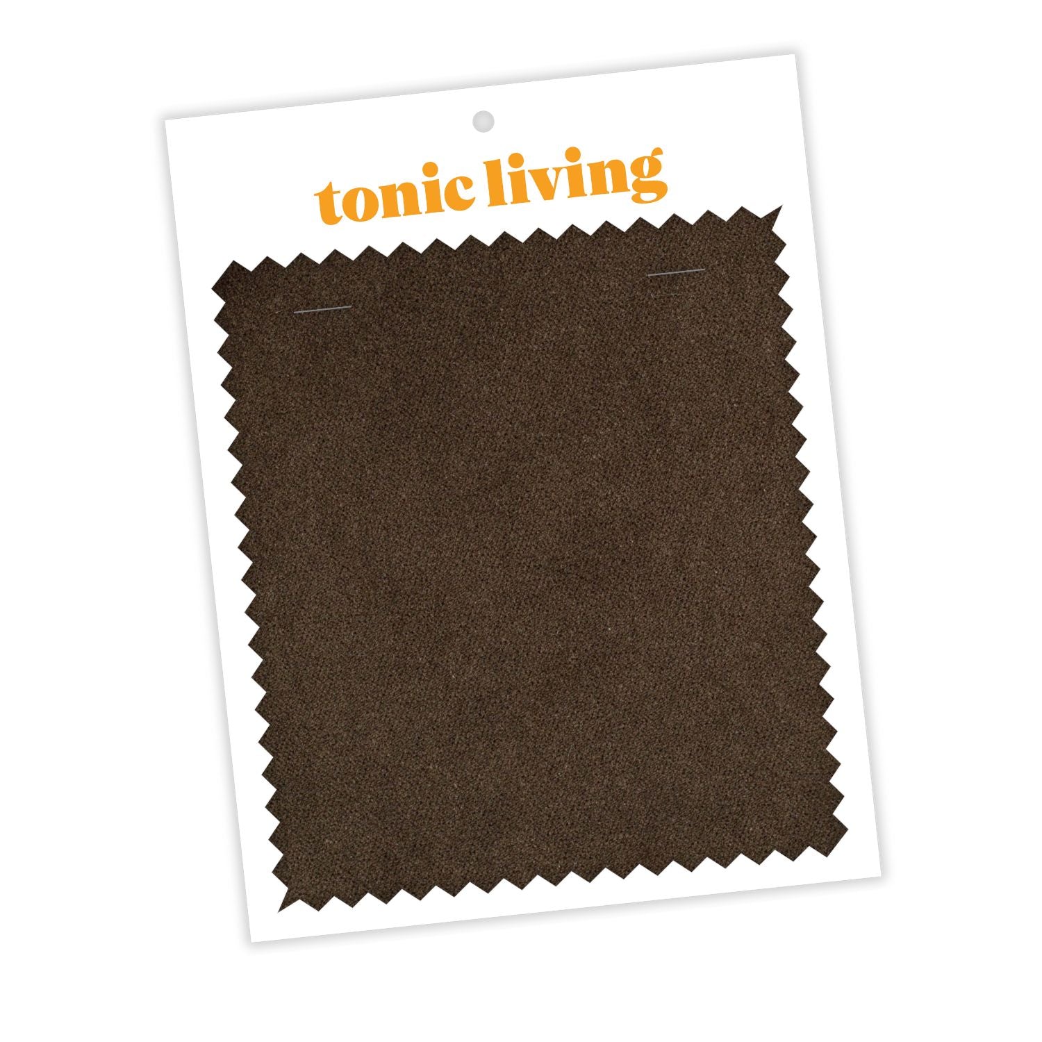 Valentina Velvet Fabric Swatch - Luxurious Truffle Color Velvet Sample for Upholstery, Drapes & DIY Projects | Premium Home Decor & Fashion Fabric Samples