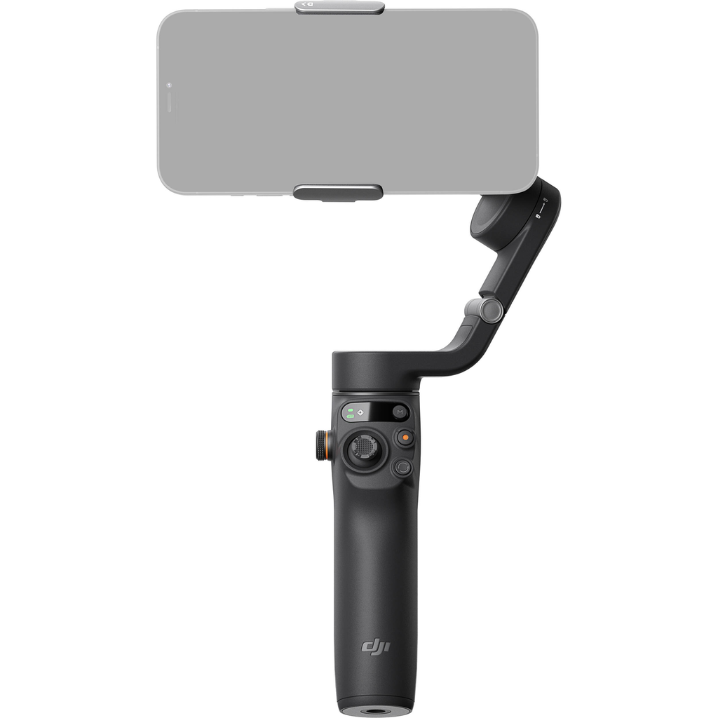 DJI Osmo Mobile 6 Smartphone Gimbal Stabilizer for iPhone & Android - 3-Axis Gimbal for Smooth Videos & Photos - Perfect for Vlogging, Travel & Content Creation (Black)
