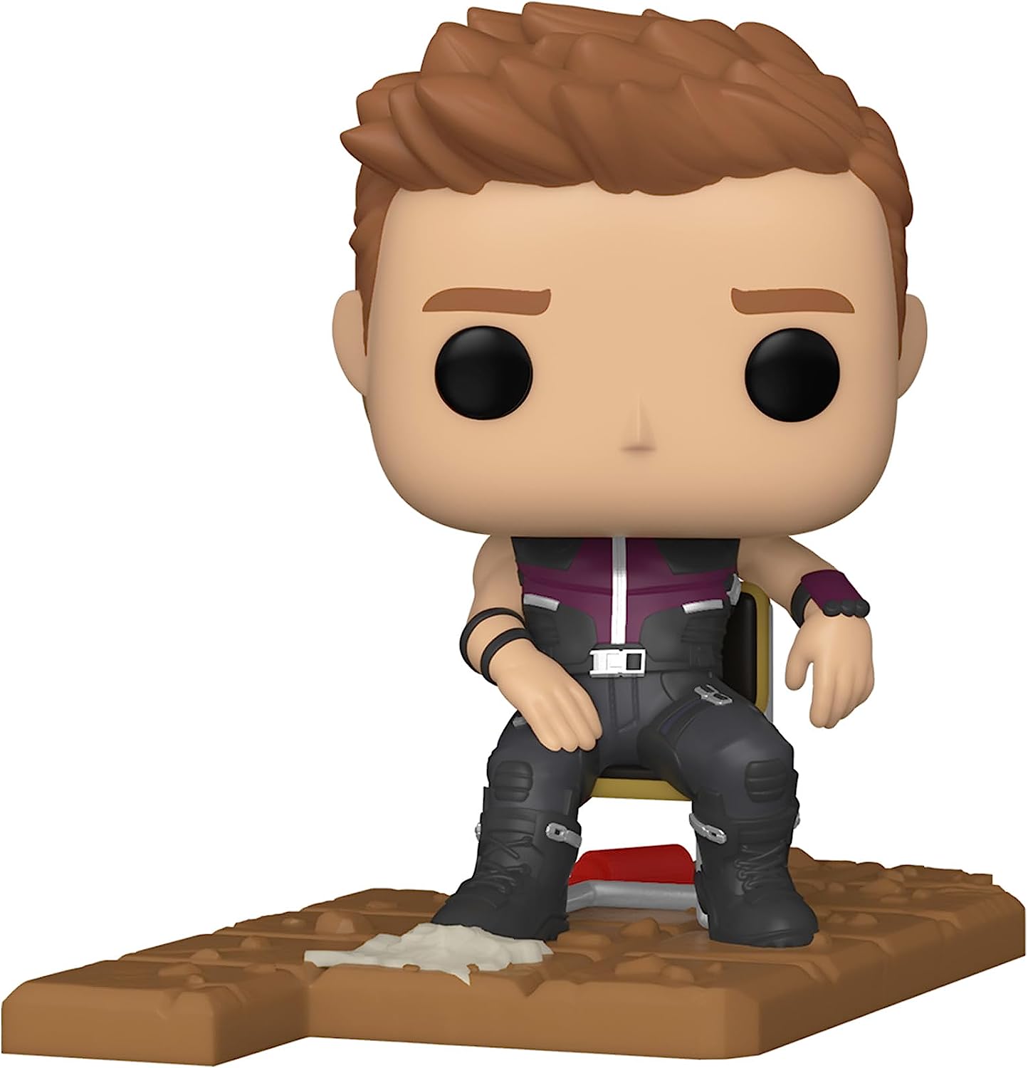 Deluxe Marvel Avengers Victory Shawarma Series Hawkeye #757 Action Figure – Collectible Superhero Toy for Fans & Gifts | Display, Play, or Cosplay