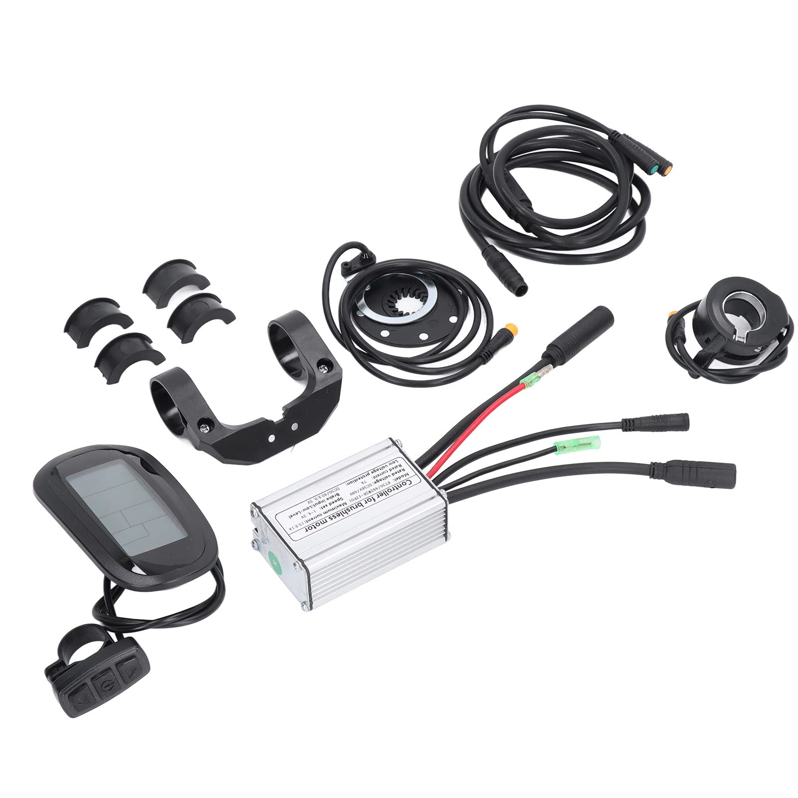 Uxsiya 15A Electric Mountain Bike Conversion Kit with LCD6 Display - DIY E-Bike Kit with Excellent Heat Dissipation for Adults | Perfect for Commuting, Off-Road & Urban Riding