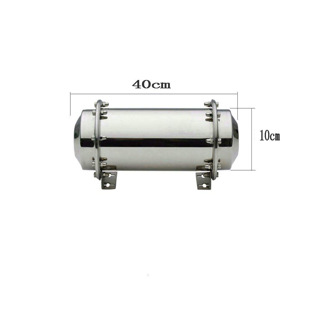XueMing Premium Stainless Steel Time Capsule - 40cm Waterproof & Anti-Corrosion Future Memory Box with Secure Lock - Perfect Graduation Gift for Preserving Memories, Letters & Keepsakes