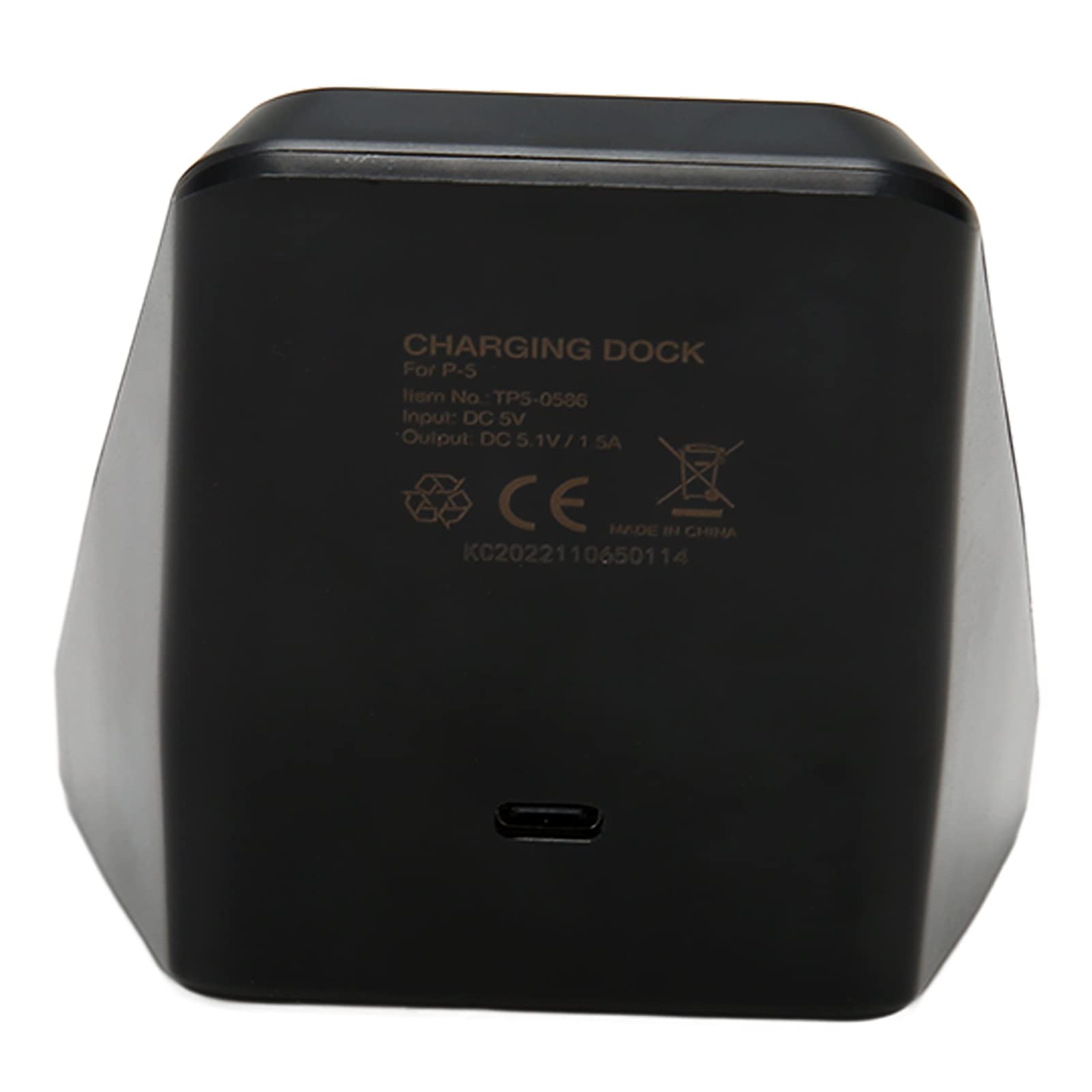 Wireless Controller Charging Stand - Single Channel LED Indicator Charging Dock Station for PS5, Xbox & Switch Gamepads - Portable Gaming Accessory for Home & Travel Use
