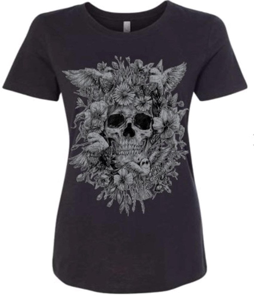 Metal Mulisha Midnight Rider Graphic T-Shirt - Men's Black Cotton Tee for Skateboarding & Streetwear Fashion