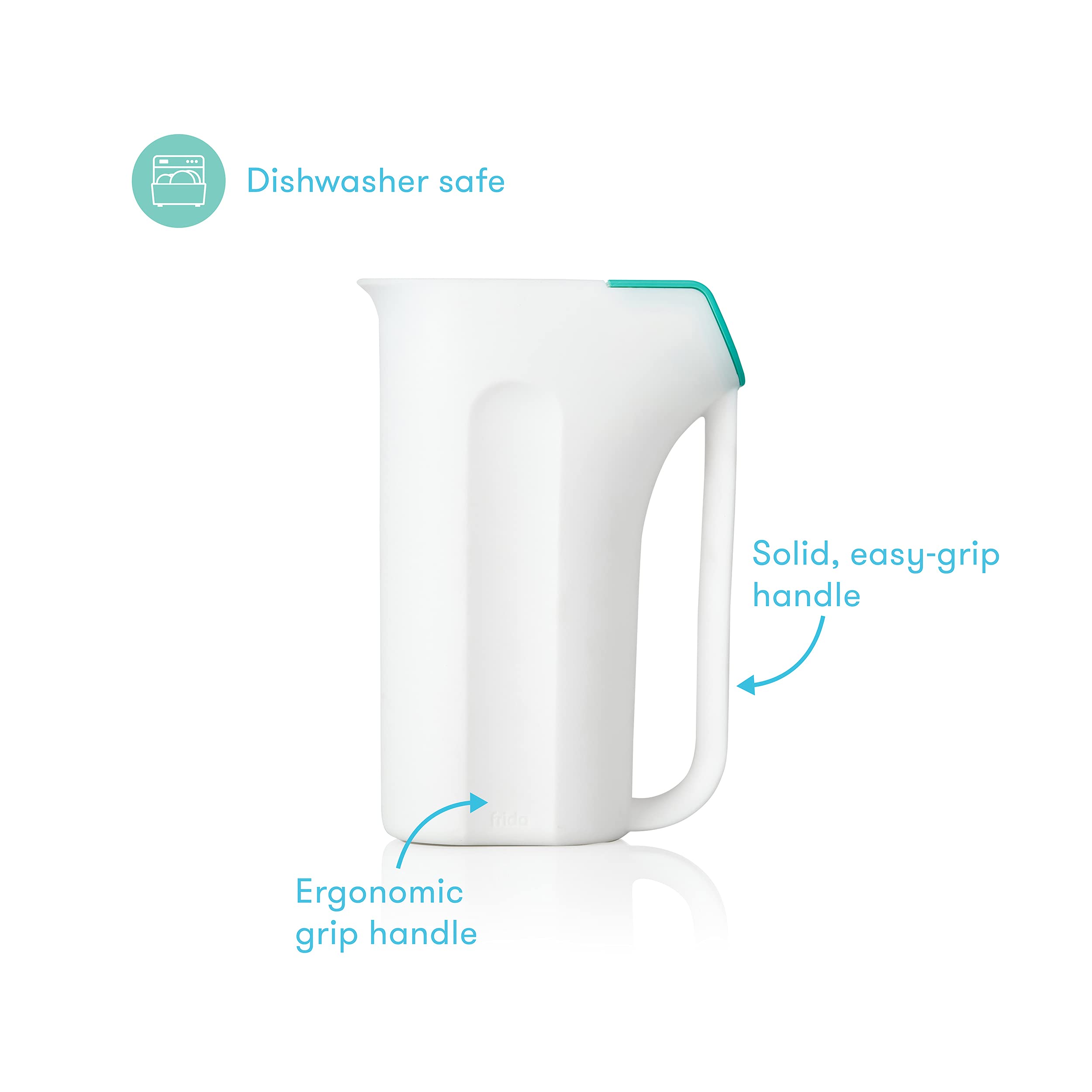 Frida Baby 4-in-1 Bathtub & Rinser Cup Kit for Newborns to Toddlers - Perfect for Safe Bath Time