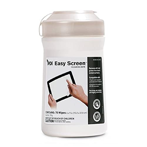 PDI Healthcare P03672 Easy Screen Cleaning Wipes - 6