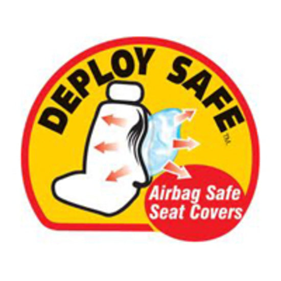 Premium Canvas Seat Covers for Ford Ranger PX2/PX3 (2015-2022) - Compatible with XL/XL Plus/XLS/XLT/Wildtrak Models - Durable 2-Row Charcoal Gray Seat Protectors - OUT6886CHA - Perfect for Off-Roading, Camping & Work Trucks