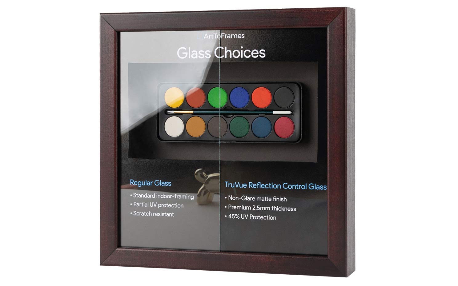ArtToFrames 6x17 Picture Frame Glass - TruVue Non-Glare Clear Glass for Photos, Posters & Artwork - Perfect for Home Decor, Office Display & Gallery Wall Arrangements