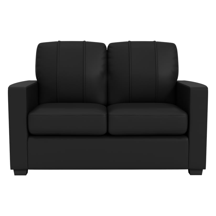 Toronto Raptors Red Logo Loveseat - Comfortable NBA Basketball Team Themed Sofa for Living Room, Game Room & Man Cave Decor