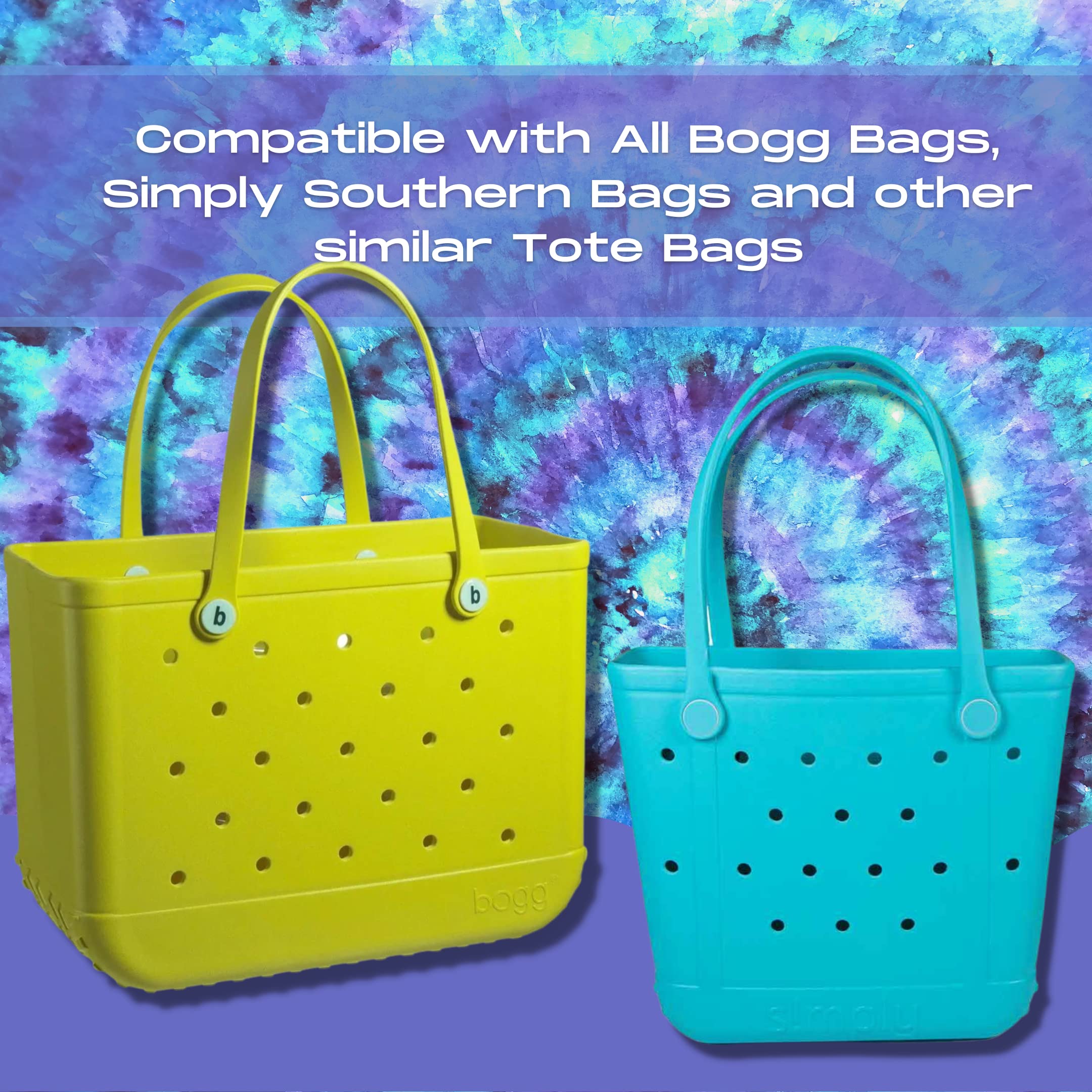 BOGLETS - Blue Megaphone Cheerleading Charm for Bogg Bags & Totes | Decorative Accessory Compatible with Bogg Bags | Perfect for Cheerleading Games, Beach Trips & School Events