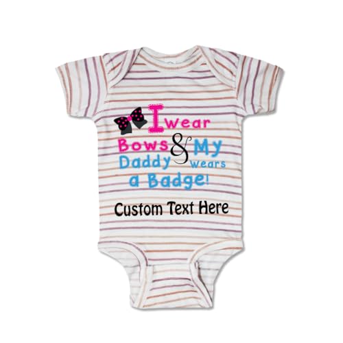 Stripes Multi Girl Personalized Text Here