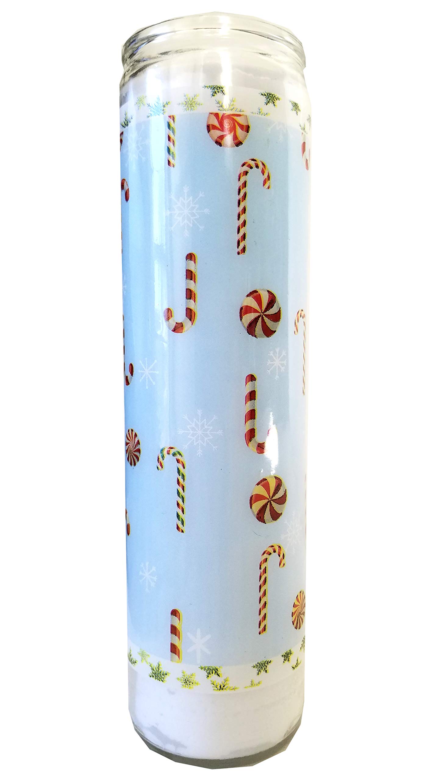 Christmas Candy Cane Scented Candles - Holiday Home Decor for Festive Ambiance & Relaxation
