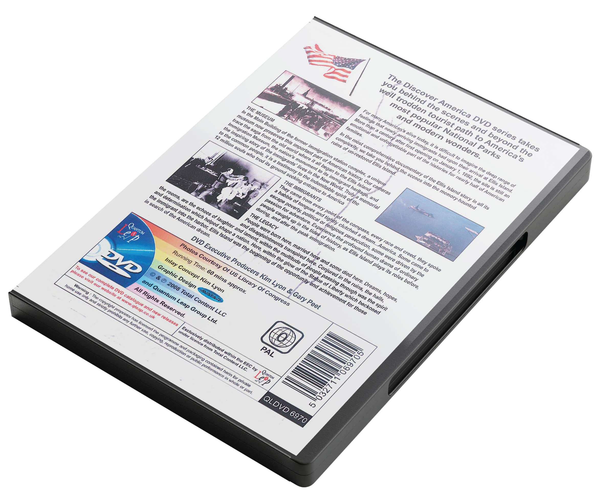 Discover America - Ellis Island Historical Documentary DVD | English Import | Perfect for History Enthusiasts & Classroom Learning