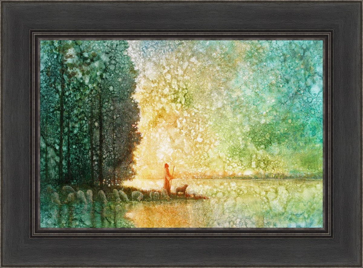Beside Quiet Waters - Premium Home Decor for Relaxing Spaces | Perfect for Living Rooms, Bedrooms & Meditation Areas