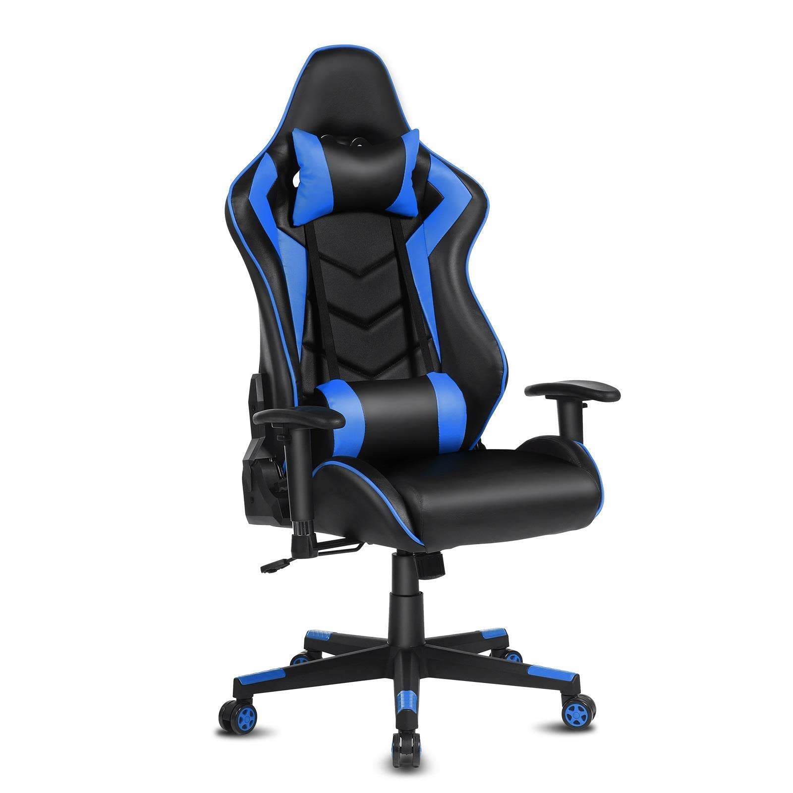 Ergonomic Office Computer Chair - Adjustable Swivel Recliner Gaming Desk Chair for Men & Women - Perfect Gift for Dad, Home Office & Racing Game Enthusiasts - Ideal for Long Work Sessions & Intense Gaming