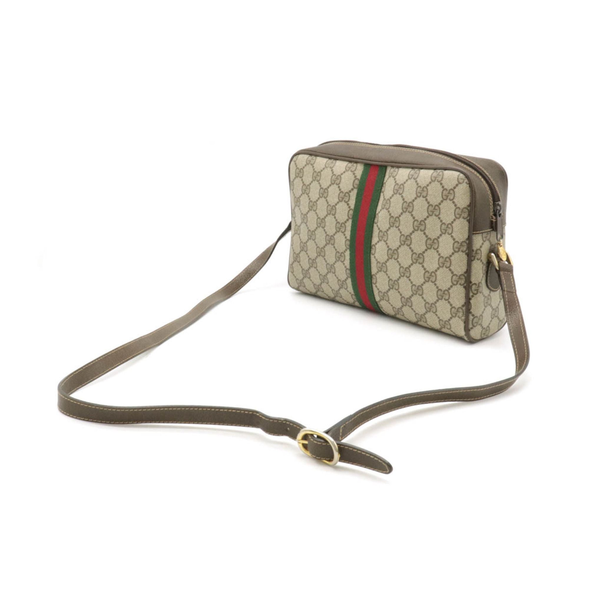 Authentic Pre-Owned Gucci GG Plus Sherry Line Shoulder Bag Pochette - Luxury Crossbody Bag for Women, Perfect for Parties, Date Nights & Travel Accessories