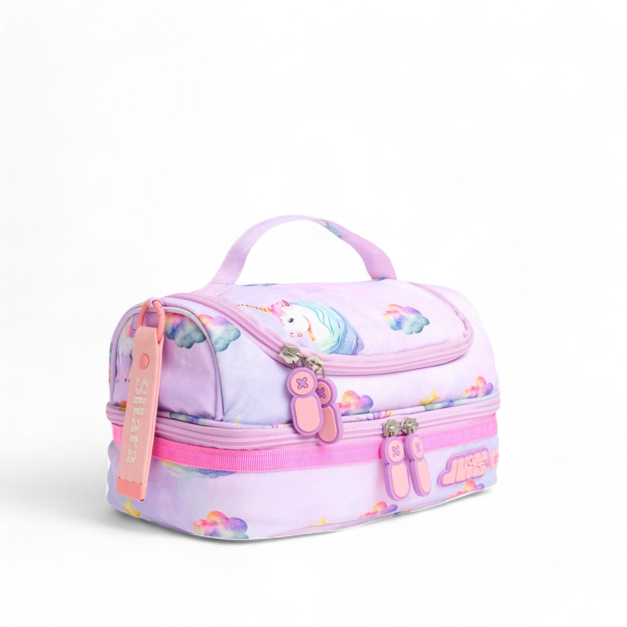 Fairytale Princess Lunch Bag for Kids - Insulated Reusable Lunch Box for School, Picnic & Travel - Cute & Durable Lunch Tote for Girls
