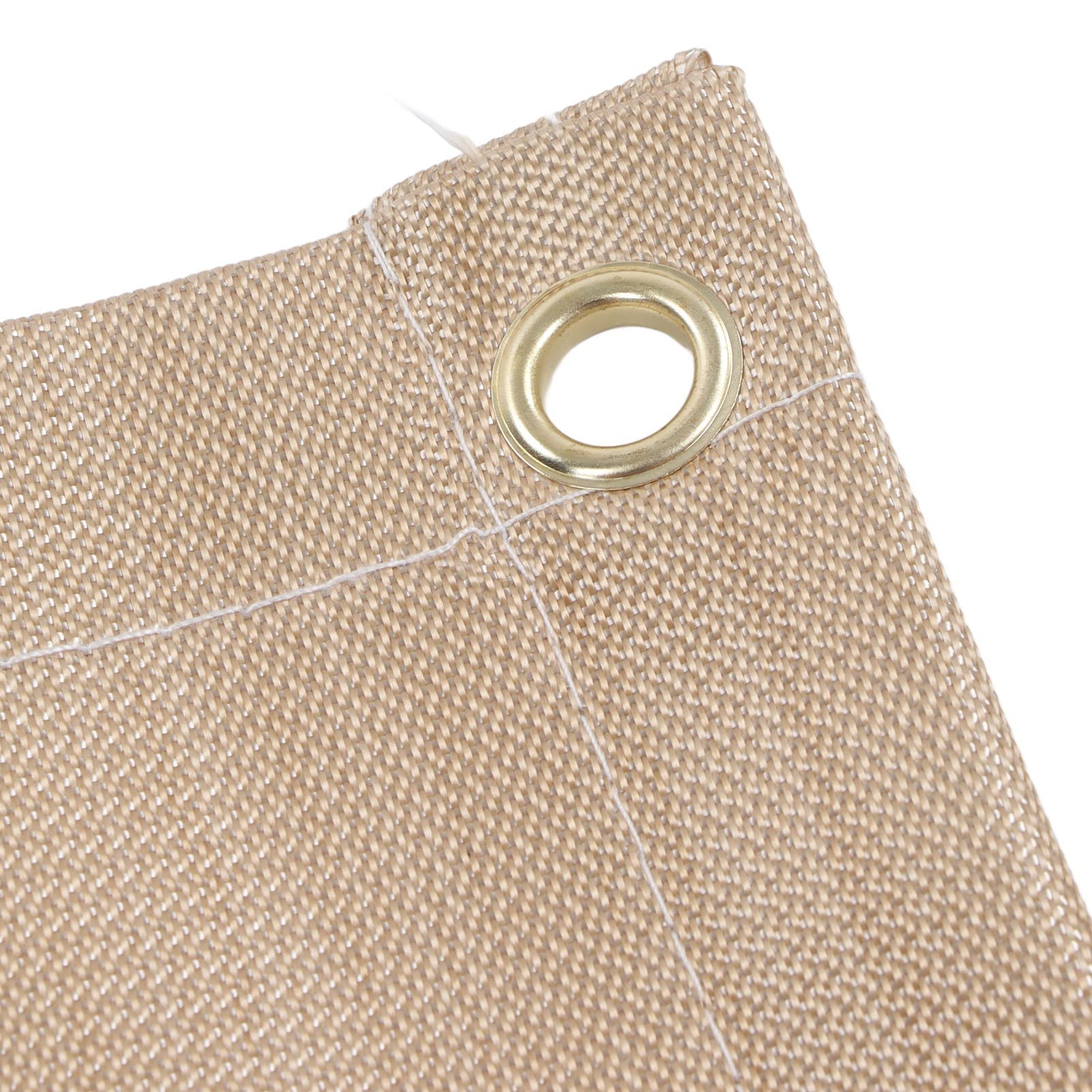 Fireproof Fiberglass Fire Pit Mat - High Temp Resistant, Portable for BBQ & Camping