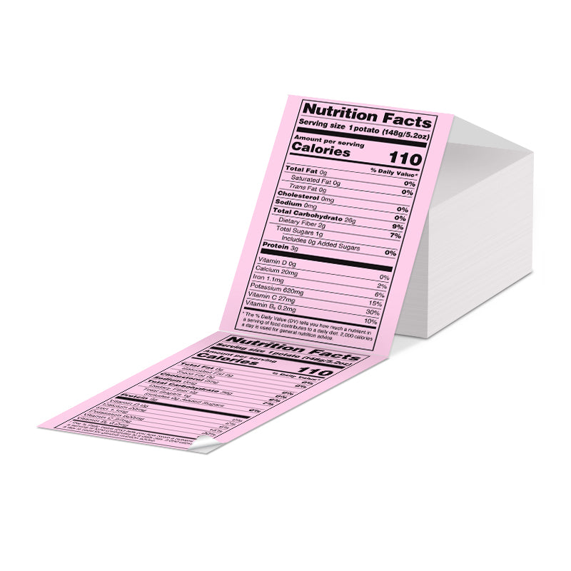Phomemo 4x6 Fan Fold Thermal Direct Shipping Labels - Compatible with Zebra, Rollo & More Label Printers - Perfect for Ecommerce, Amazon FBA & Package Shipping