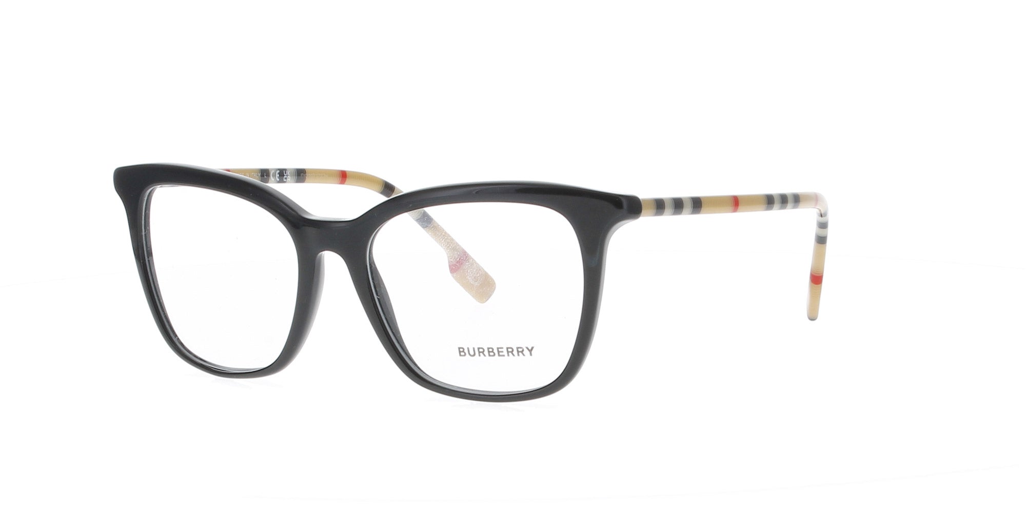 BURBERRY Shiny Black Sunglasses for Women & Men - Classic Luxury Aviator Frames for Driving, Beach & Outdoor Fashion