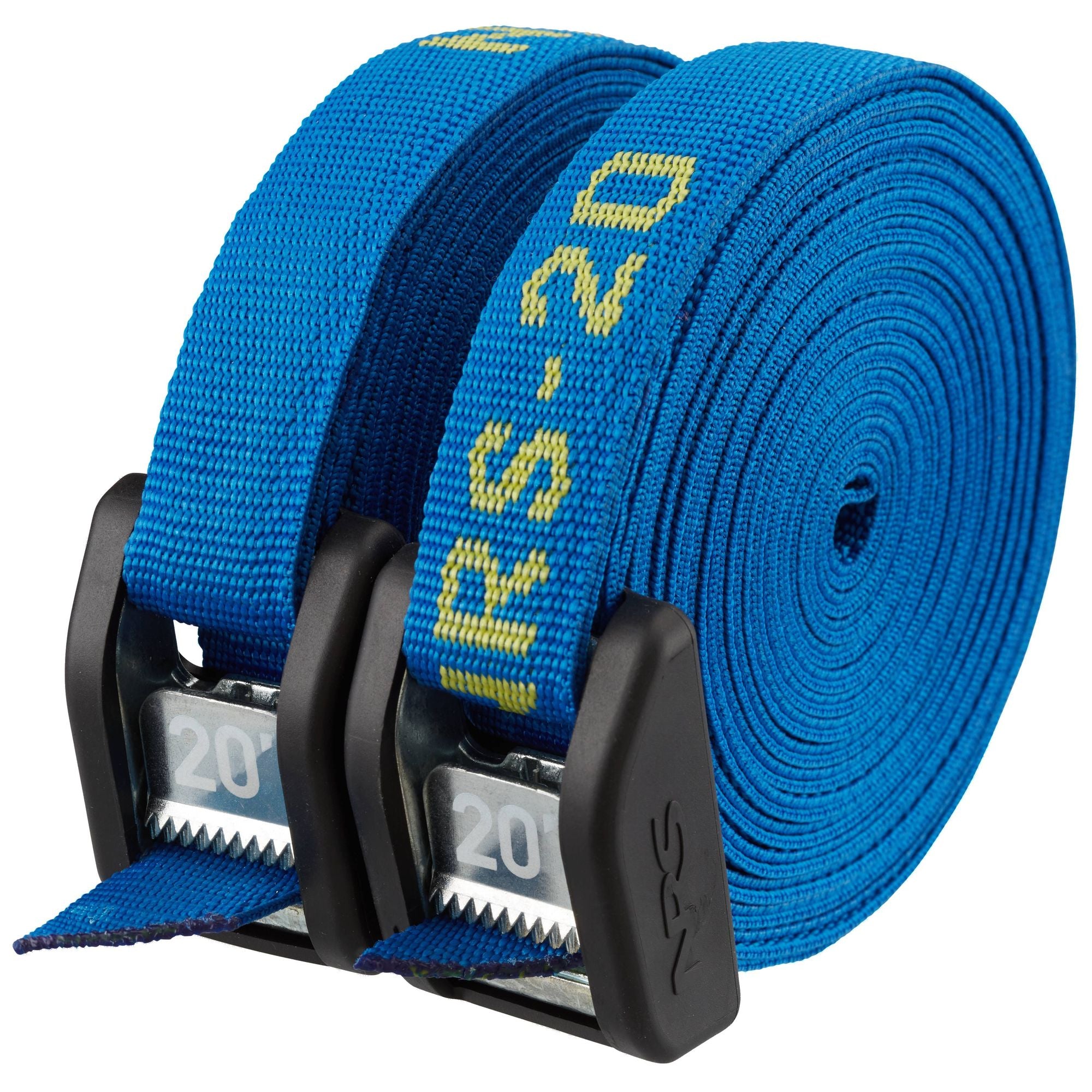 NRS 1 HD Heavy-Duty Buckle Bumper Load Straps (Pair) - Secure Cargo for Boats, Trailers & Trucks - Durable Tie-Down Straps for Outdoor Adventures