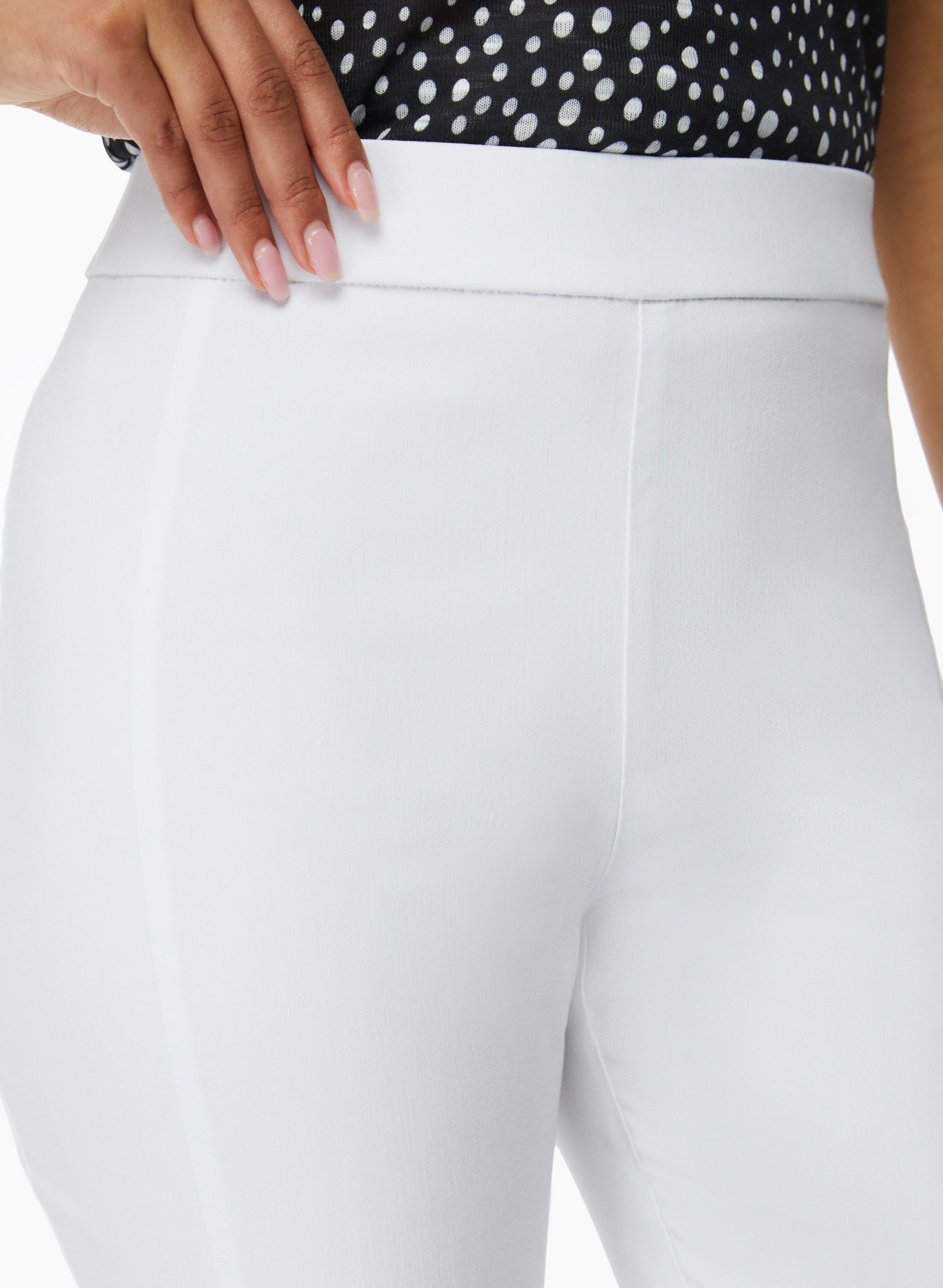 Women's Cross Detail Capris - Stretchy High Waist Yoga Pants for Workout & Lounge - Perfect for Yoga, Running, Gym & Casual Wear