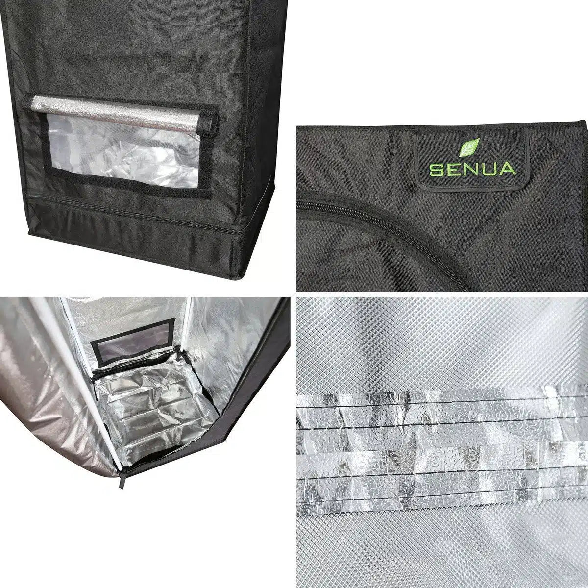 Senua Clone Tent 50 x 50 x 100 - Durable Hydroponic Grow Tent for Indoor Gardening & Plant Cloning - Perfect for Home Growers & Horticulture Enthusiasts