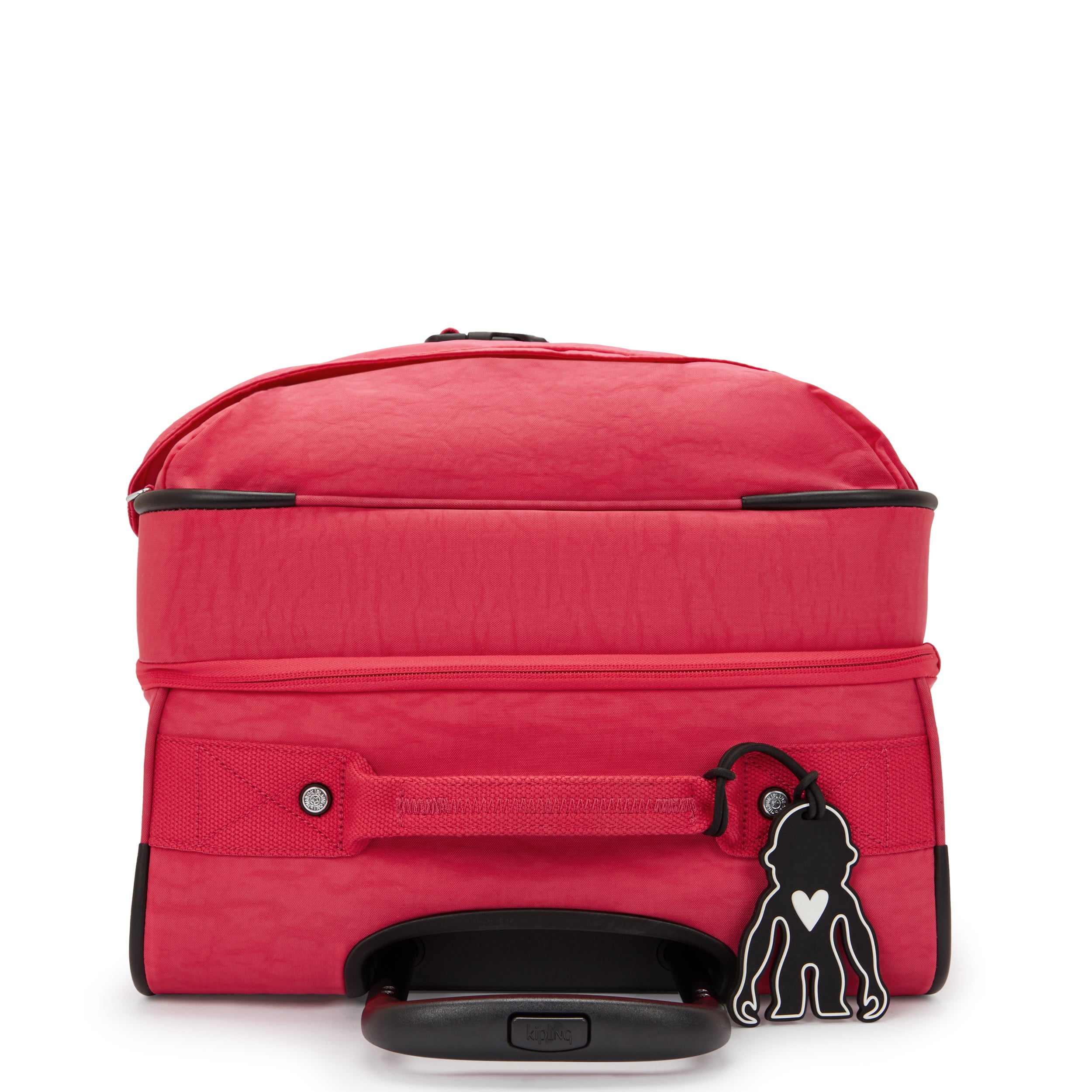 Kipling Spontaneous Medium Rolling Luggage - Lightweight Carry-On Suitcase with Spinner Wheels, Resort Pink (Perfect for Travel, Business Trips & Weekend Getaways)