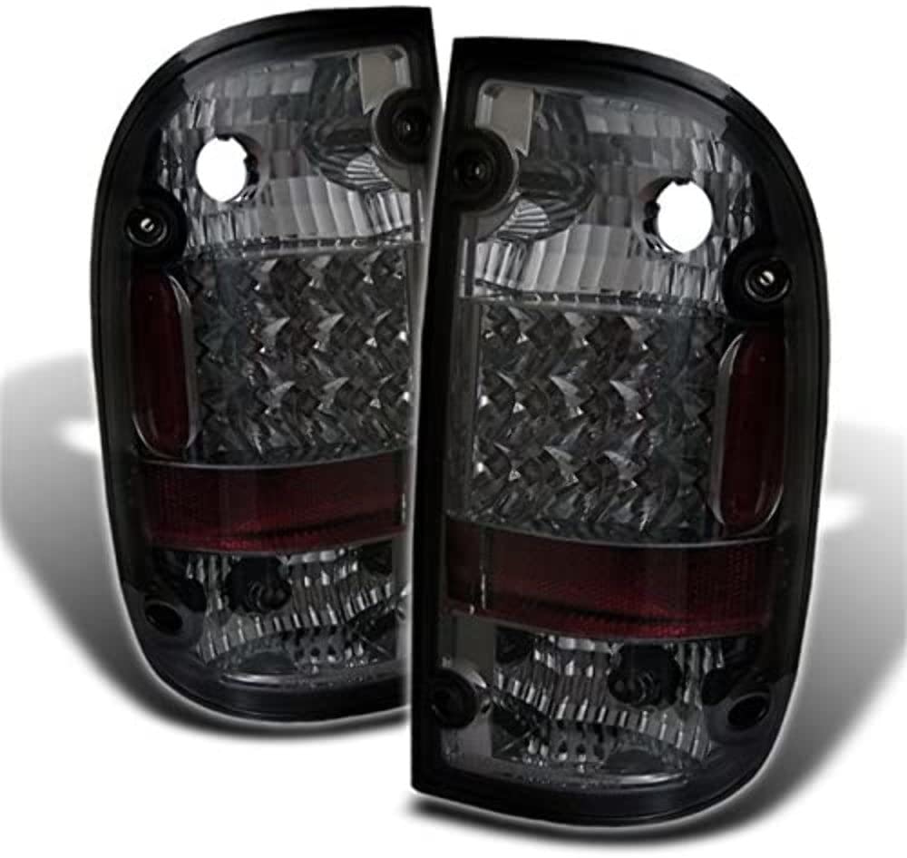 Spyder Auto 5007889 LED Tail Lights - Chrome/Smoked Lens - High Visibility Brake Lights for Trucks & SUVs - Easy Installation & Weatherproof Design