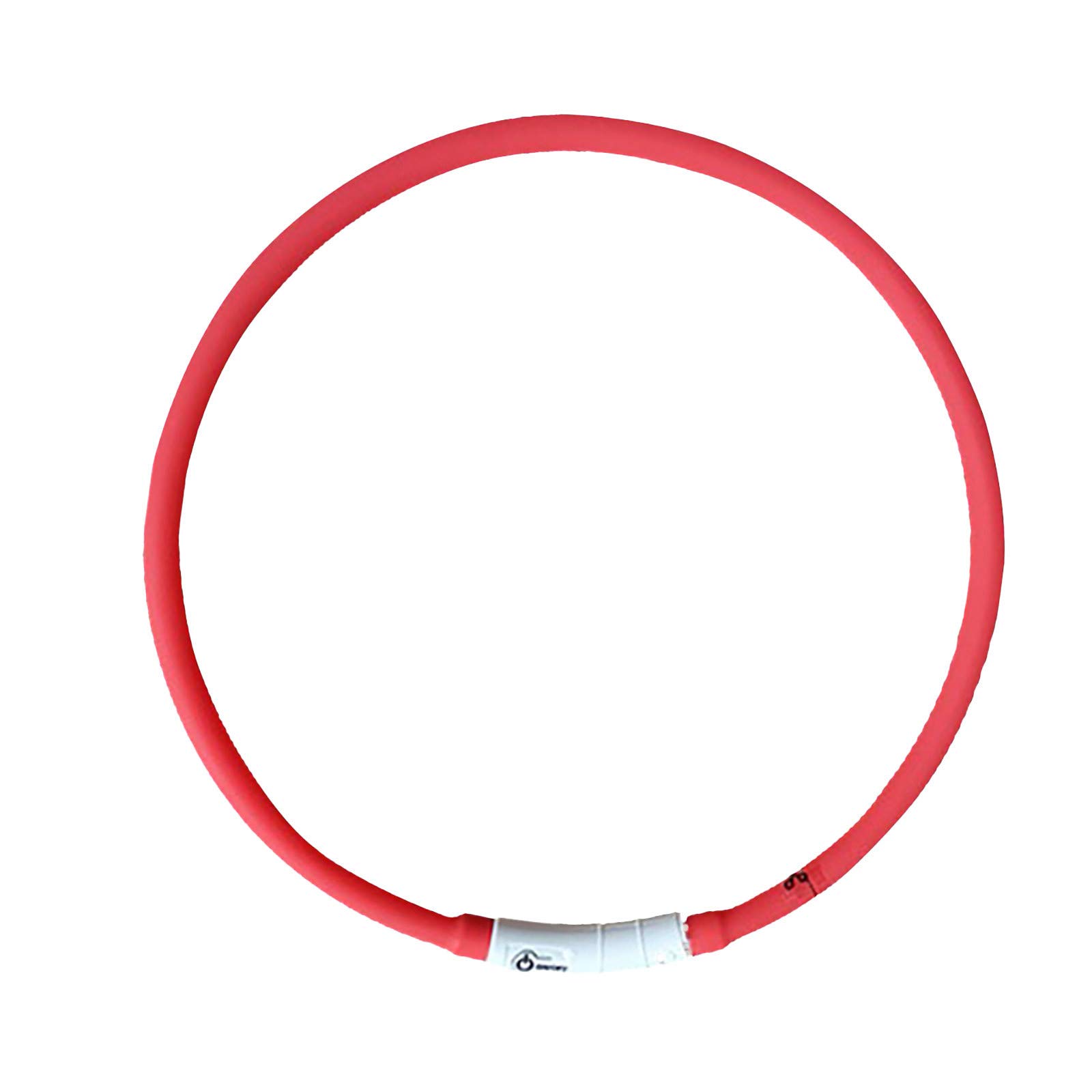 Rechargeable LED Glowing Cat Collar - USB Charging Adjustable Pet Collar for Dogs & Cats - Waterproof Light Up Collar for Night Safety (Red, One Size) - Perfect for Night Walks, Jogging & Outdoor Adventures