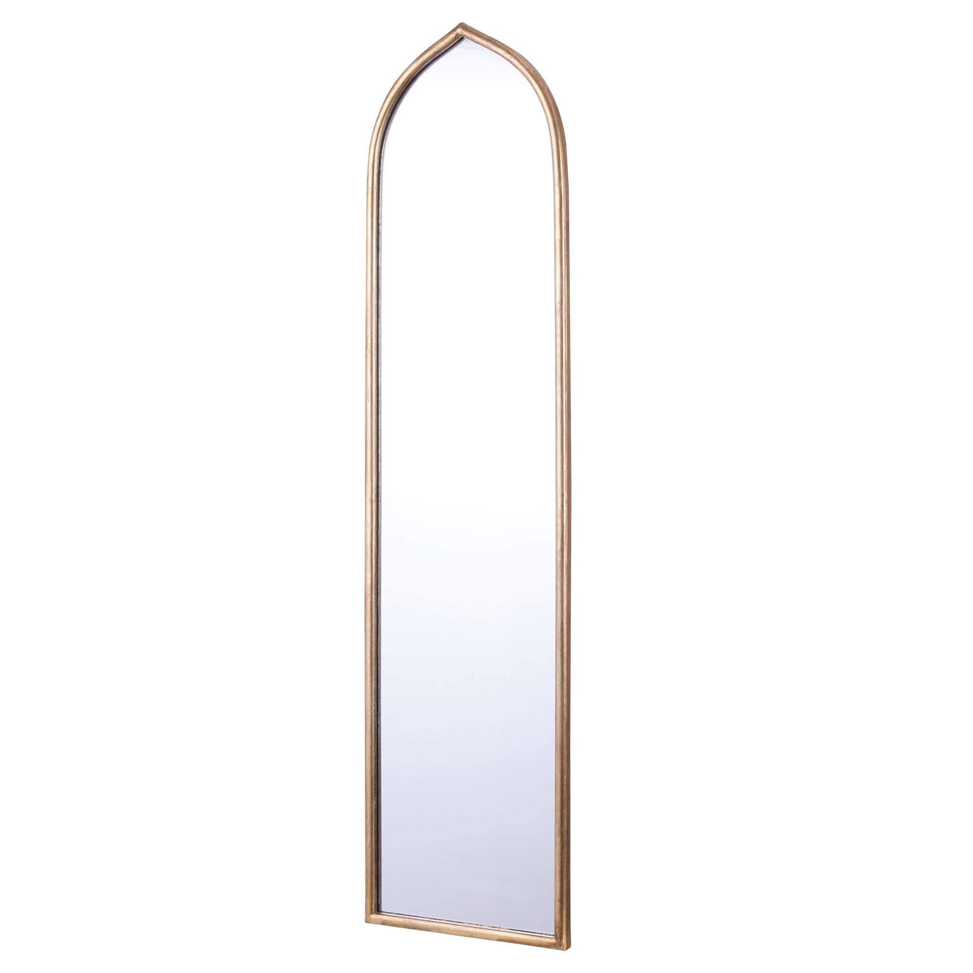 Gold Arched Full-Length Mirror - 12