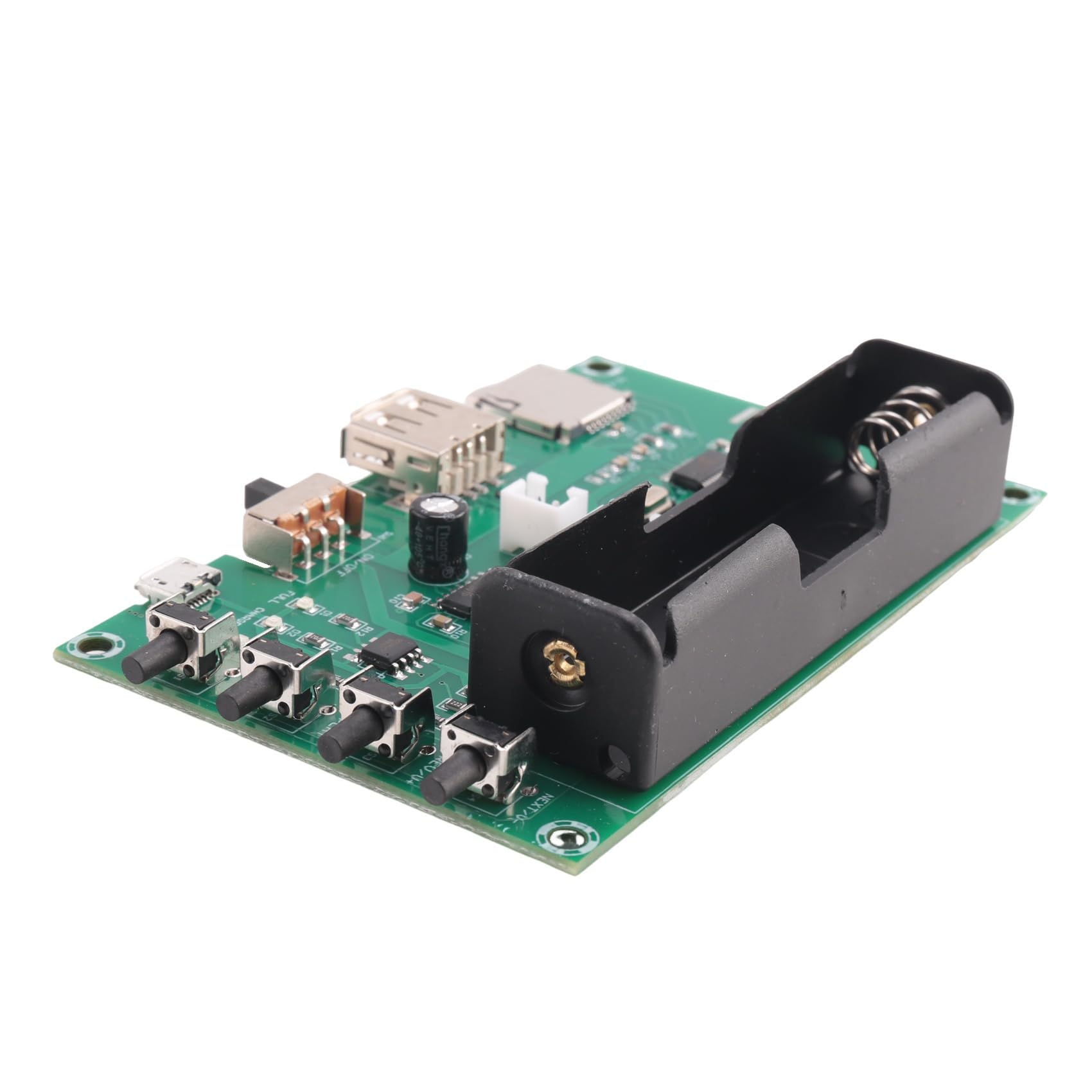 Spactz XH-A150 Bluetooth 5.0 Amplifier Board - 10W Mini Digital Audio Power Amp with Rechargeable Lithium Battery for DIY Speakers, Portable Sound Systems & Home Audio Projects