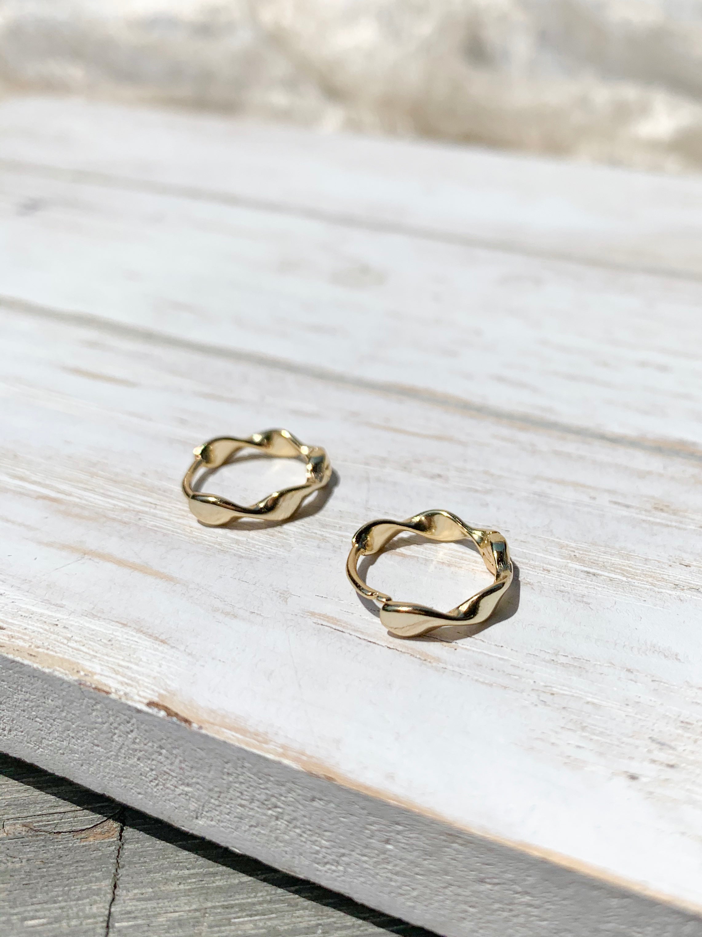 14K Gold Plated & Sterling Silver Tiny Hoop Earrings for Women - Dainty Minimalist Jewelry, Perfect for Bridal Party Gifts, Everyday Wear & Special Occasions