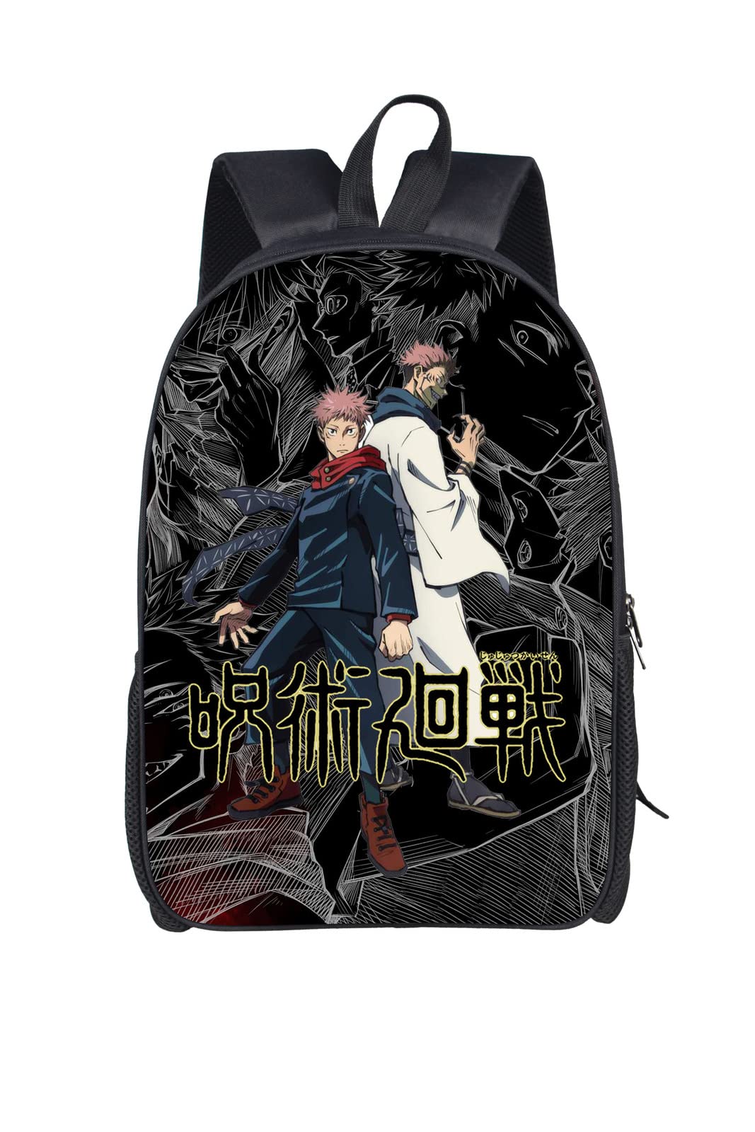 3D Printed Anime Backpack for Teens - Large Capacity Unisex Travel Rucksack (One Size) | Perfect for School, Travel & Cosplay Events