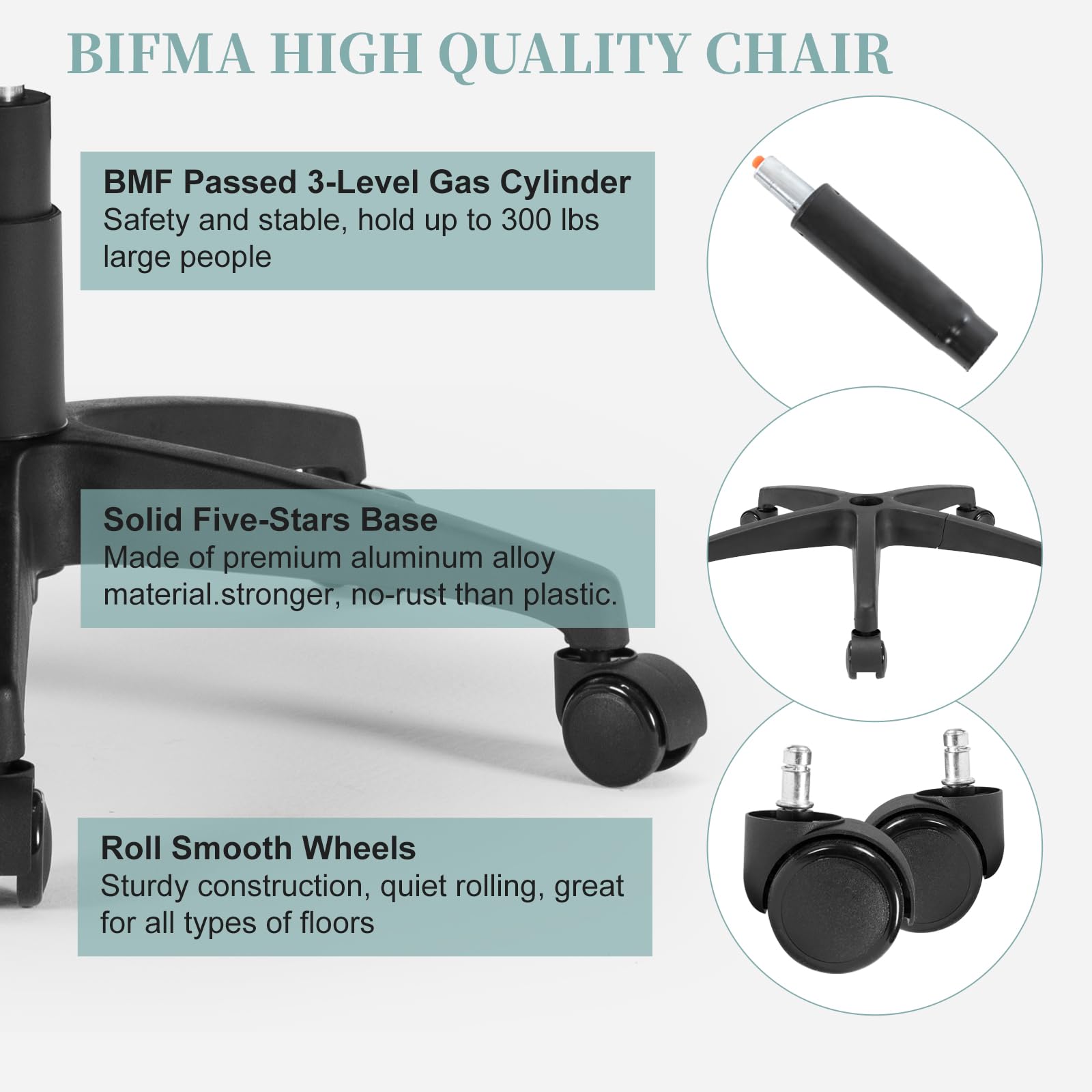Ergonomic Mesh Office Chair with Adjustable Lumbar Support - Flip-Up Armrests & Height Adjustable Swivel Desk Chair for Home Office - 300 lbs Weight Capacity - Perfect for Long Work Hours & Gaming Sessions