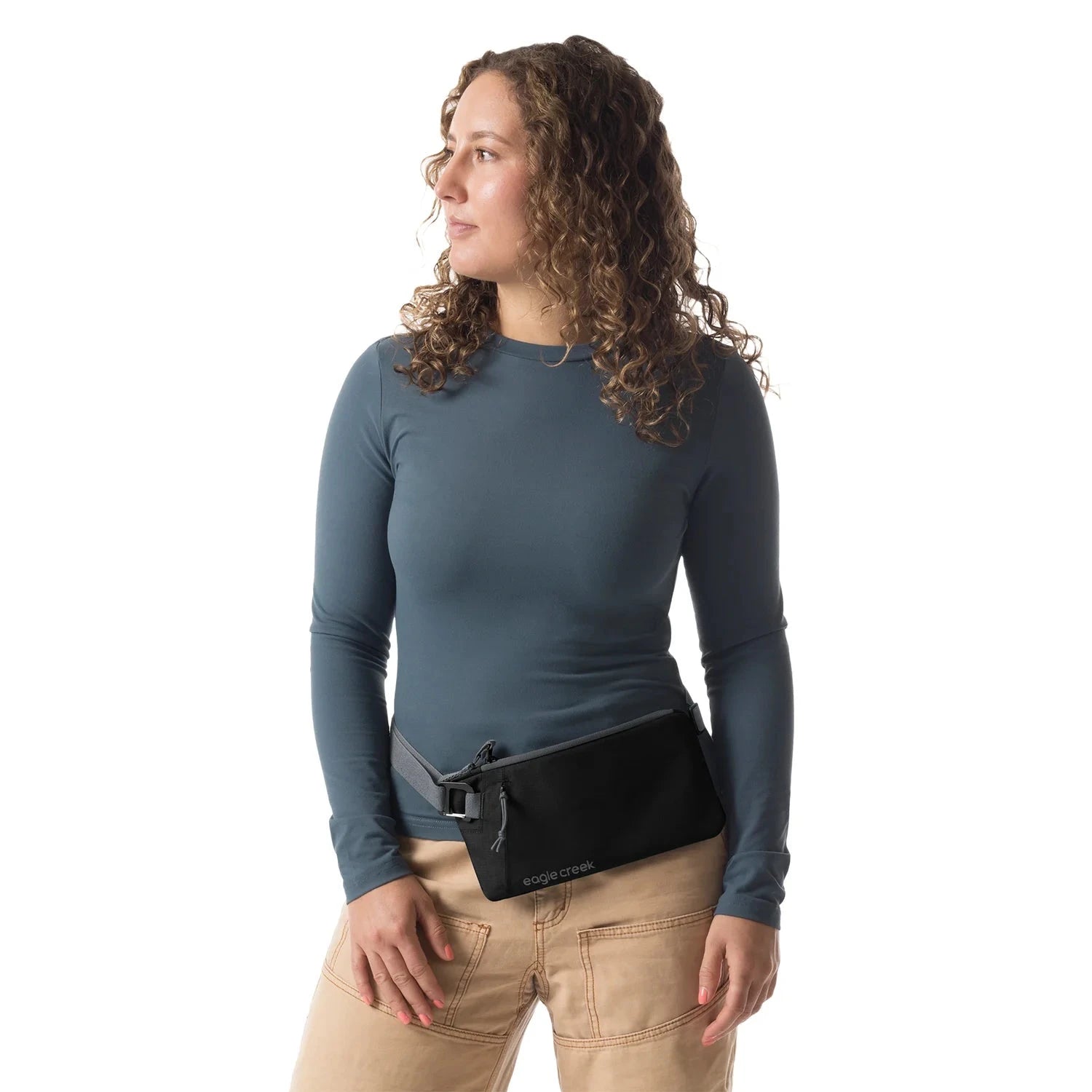 Eagle Creek RFID Blocking Stash Sling Bag - Anti-Theft Travel Crossbody Pack for Men & Women - Perfect for Commuting, Hiking & Everyday Use